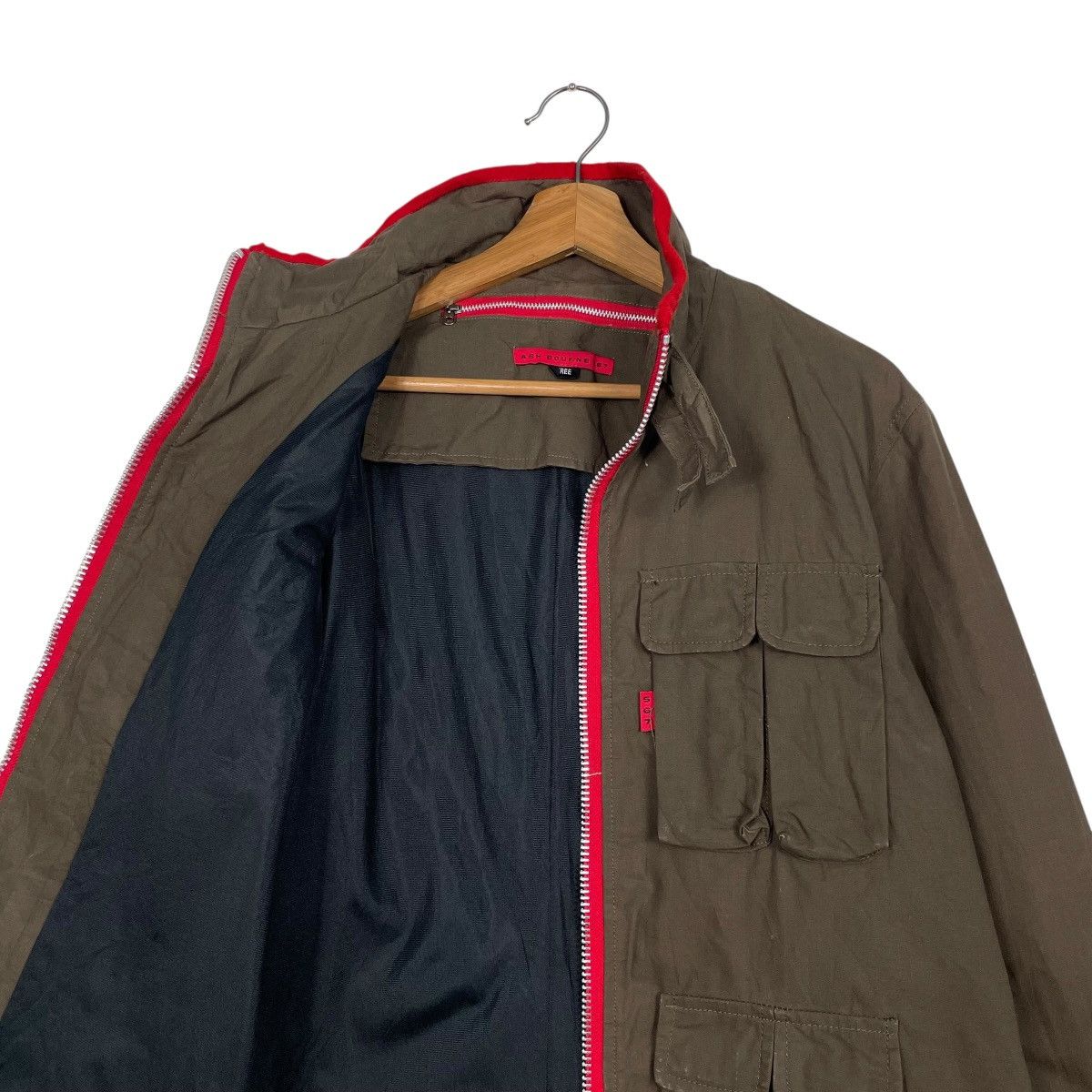 Japanese Brand Ash Bourne 567 Zipper Jacket Size US M / EU 48-50 / 2 - 10 Thumbnail