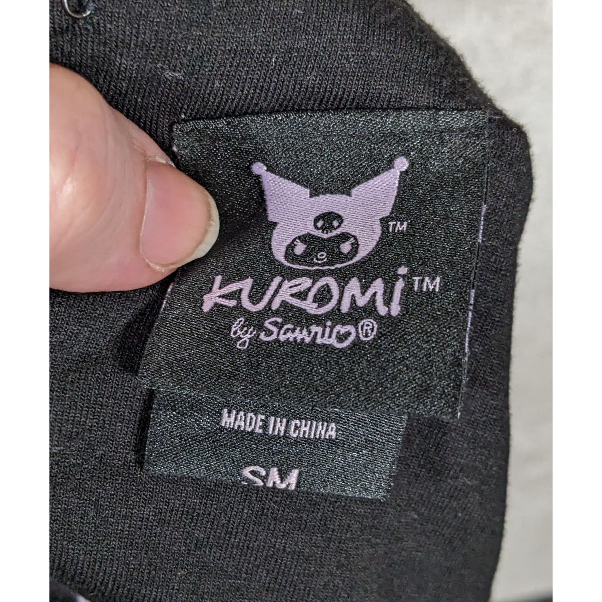 Other Kuromi Sanrio Pastel Goth Lace Up Skirt With Lace Trim Size 26" / US 2 / IT 38 - 3 Thumbnail