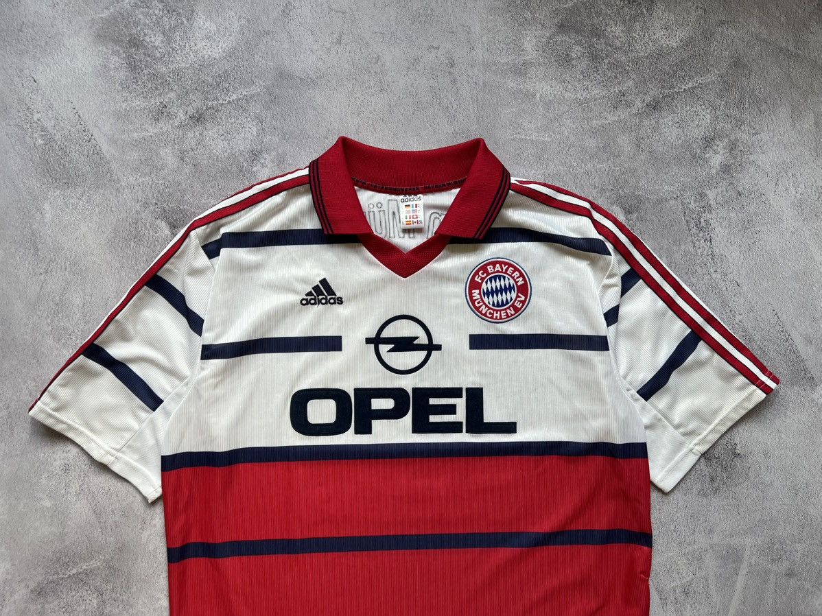 Adidas ADIDAS BAYERN MUNCHEN 98 FOOTBALL SOCCER Jersey MATTHAUS 10 Size US XL / EU 56 / 4 - 3 Thumbnail
