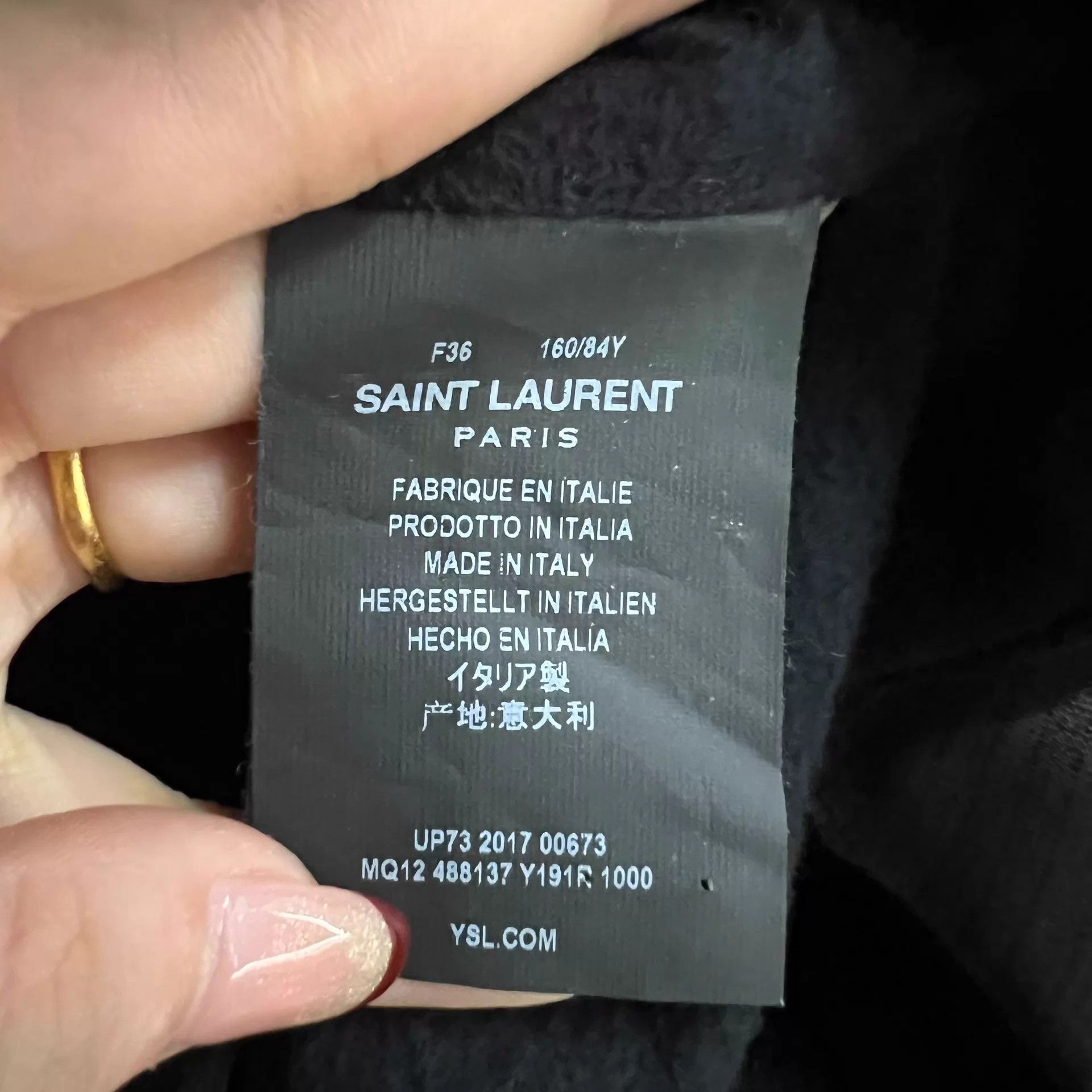 Saint Laurent Paris Saint Laurent Runway Black Short Jacket 36 95 New Size XS / US 0-2 / IT 36-38 - 3 Thumbnail