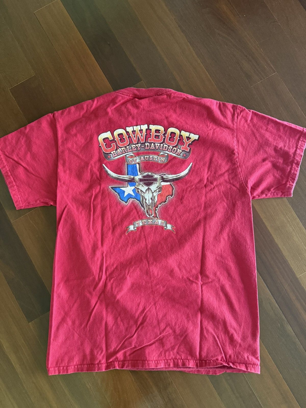 Harley Davidson × Vintage Vintage Harley Davidson tee Size US M / EU 48-50 / 2 - 2 Thumbnail