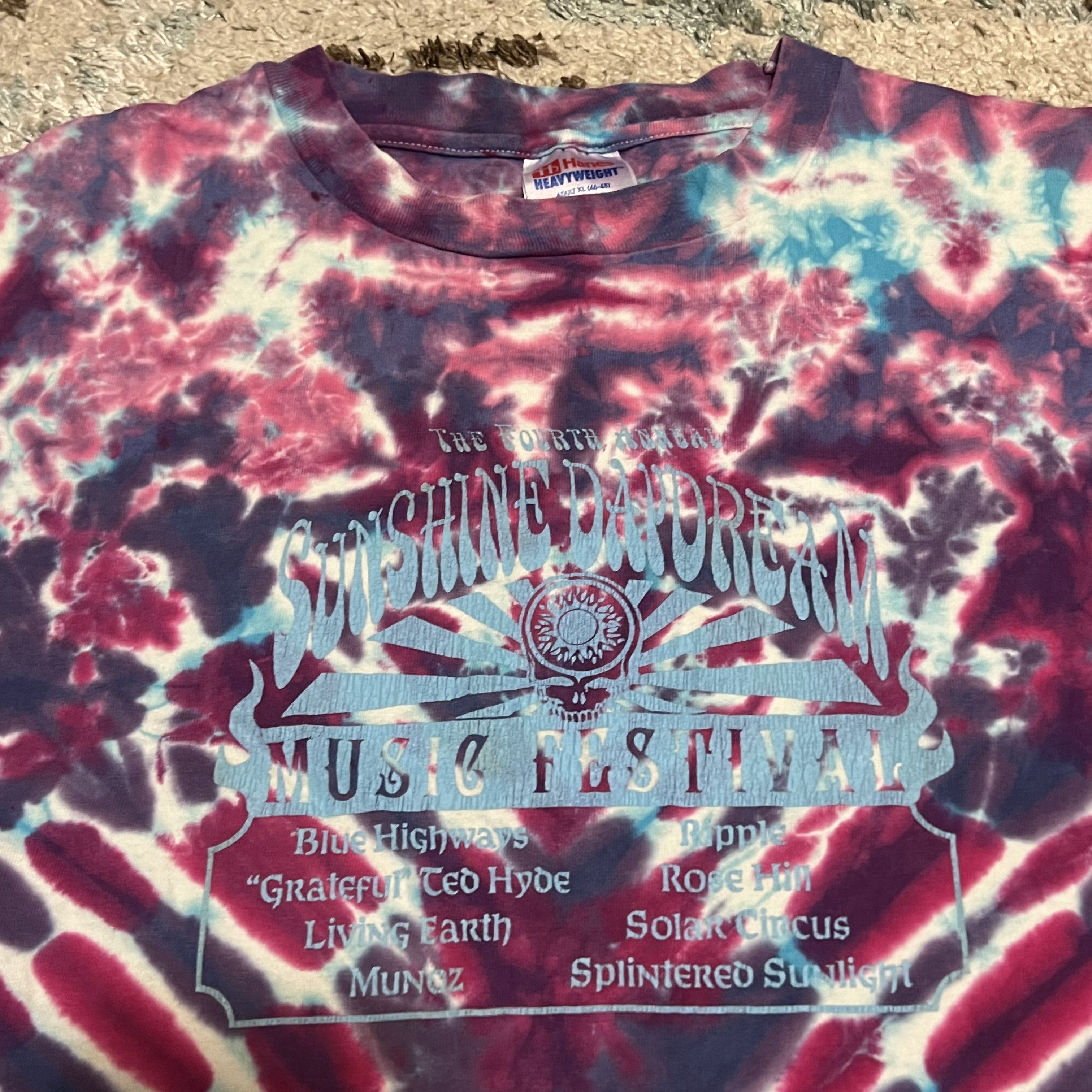 Band Tees × Grateful Dead × Vintage Vintage Grateful Dead Sunshine Daydream Festival Shirt XL Size US XL / EU 56 / 4 - 1 Thumbnail
