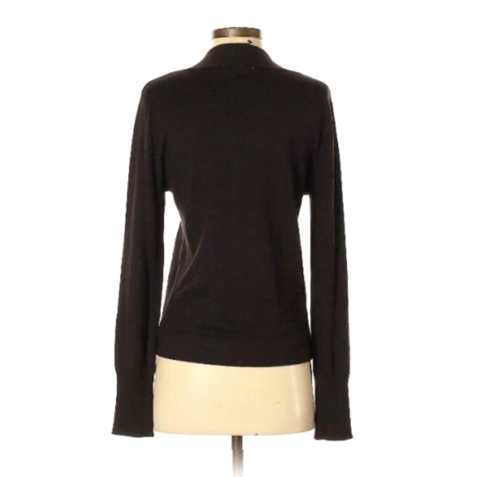 Vintage CATO WOMEN'S SWEATER TOP BLACK EMBELLISHED GOLD BUTTONS HOLIDAYS SZ S Size S / US 4 / IT 40 - 2 Thumbnail