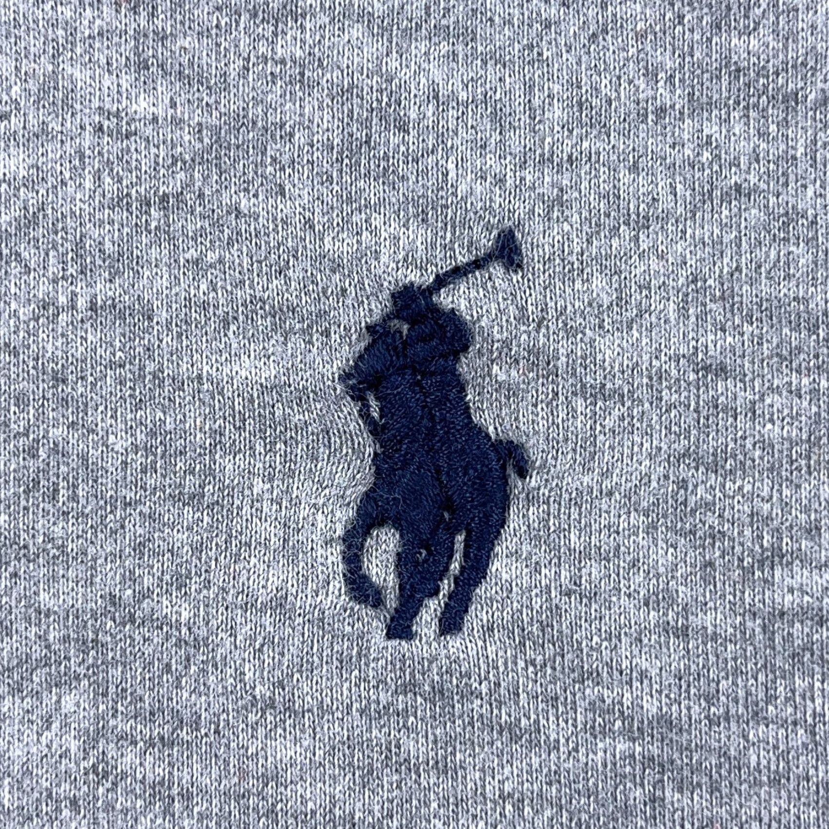 Polo Ralph Lauren VINTAGE Polo Ralph Lauren Polo Shirt Men XL Gray Blue Pony Fine Soft Touch Golf Adult Size US XL / EU 56 / 4 - 7 Thumbnail