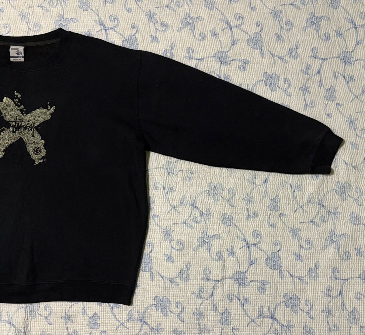 Stussy Stussy Sweatshirt Nice Logo Size US L / EU 52-54 / 3 - 3 Thumbnail