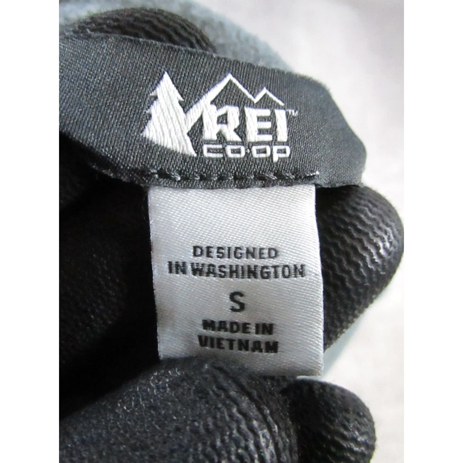 Vintage REI Womens Small Grey Quarter Zip Hiking Fleece Sweater Size S / US 4 / IT 40 - 3 Thumbnail