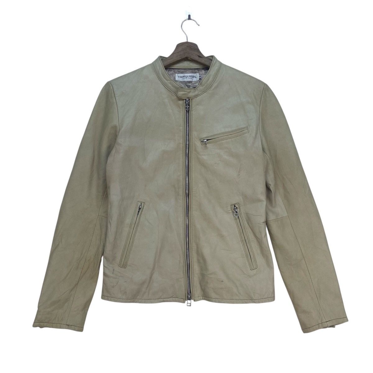 🔥Vanquish Sheepskin Biker Jacket