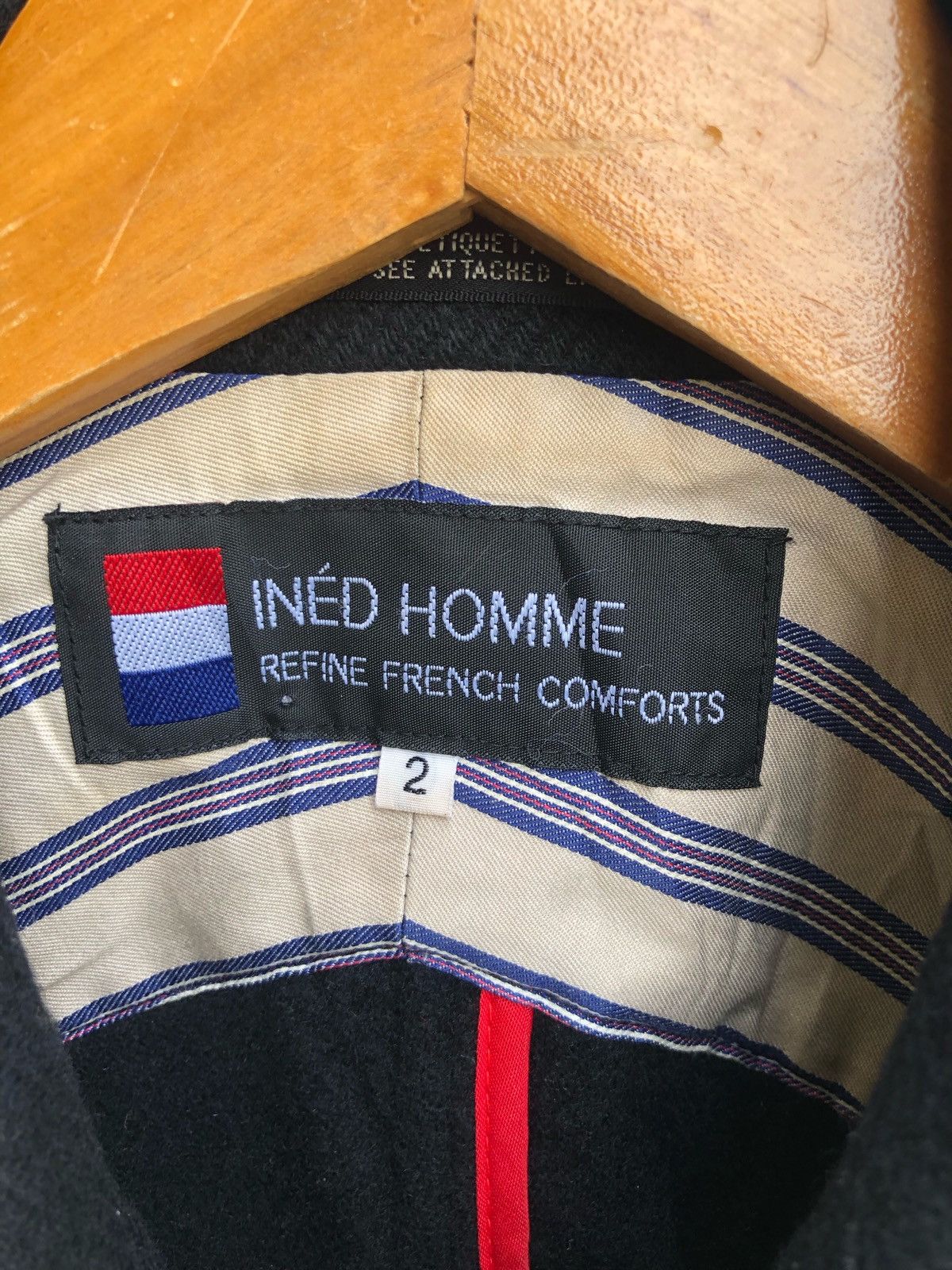 Japanese Brand × Y's for Men × Yohji Yamamoto 🔥Ined By Yohji Yamamoto Double Breasted Wool Jacket 🔥 Size US M / EU 48-50 / 2 - 4 Thumbnail