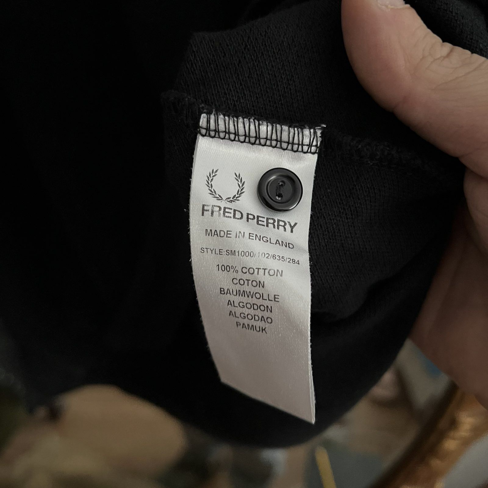Fred Perry Rare Vintage FRED PERRY Black Polo Tee Sz XL Size US XL / EU 56 / 4 - 4 Thumbnail