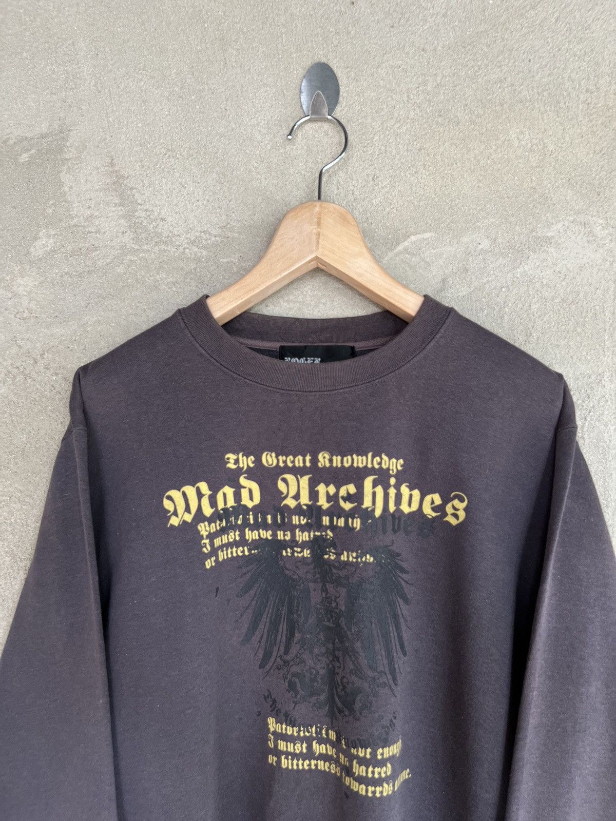 Japanese Brand × Seditionaries Japanese Brand Rober Rock Sweatshirt Size US M / EU 48-50 / 2 - 3 Thumbnail
