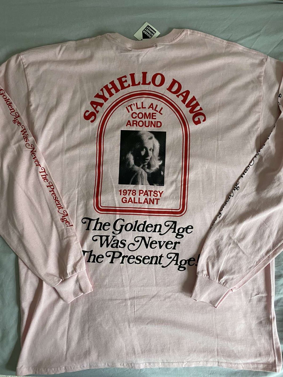SAYHELLO The Golden Age is Never The Present Age Tee Size US XL / EU 56 / 4 - 1 Thumbnail