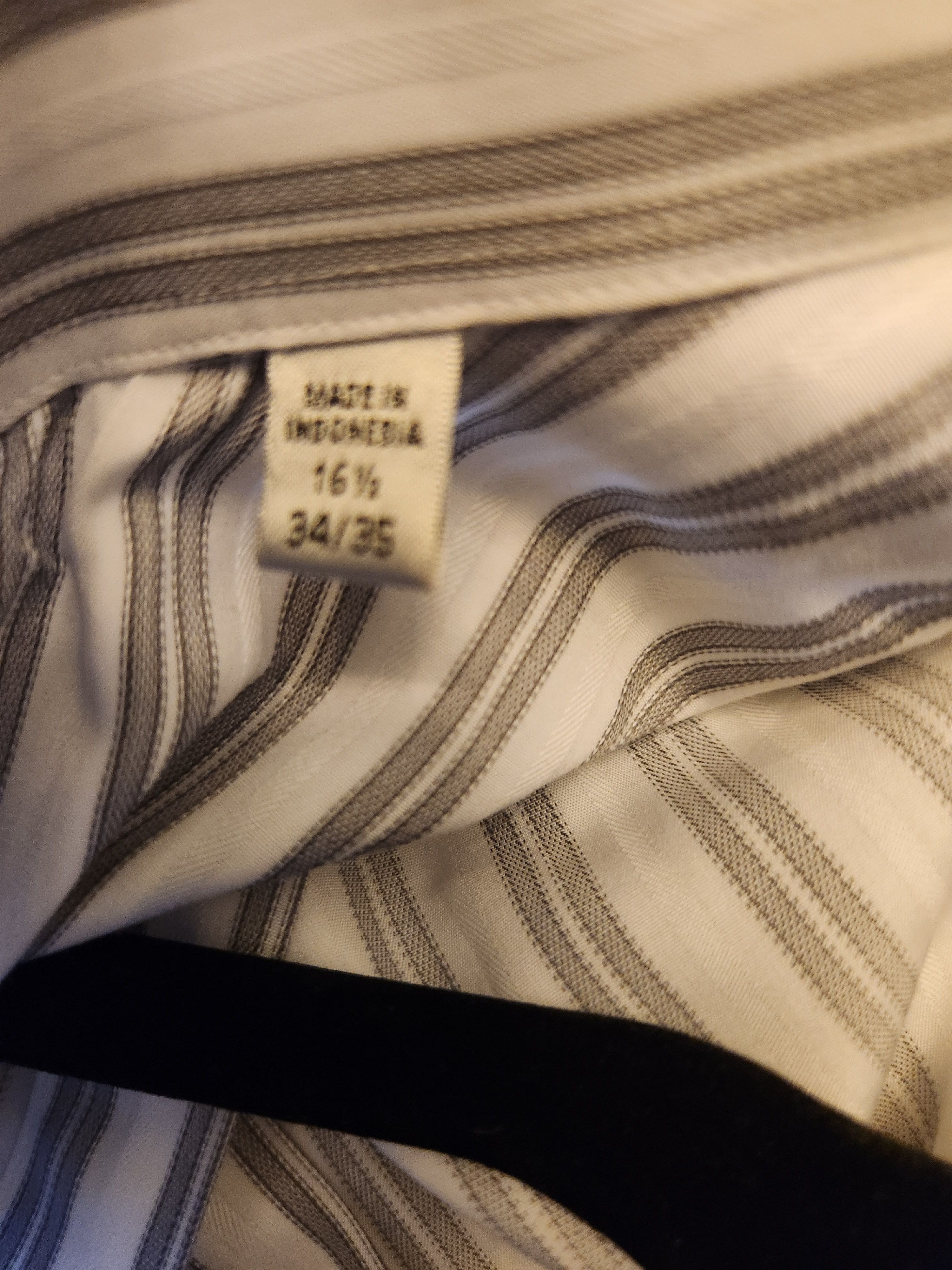 Ike Behar 100% Cotton Striped Long Sleeves Shirt Size US XL / EU 56 / 4 - 3 Thumbnail