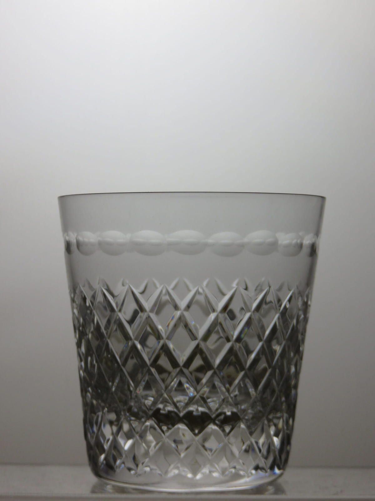 Starter Stuart Crystal Hardwicke Cut Glass Set Of 6 Tumblers 3 1/2" Size ONE SIZE - 5 Thumbnail