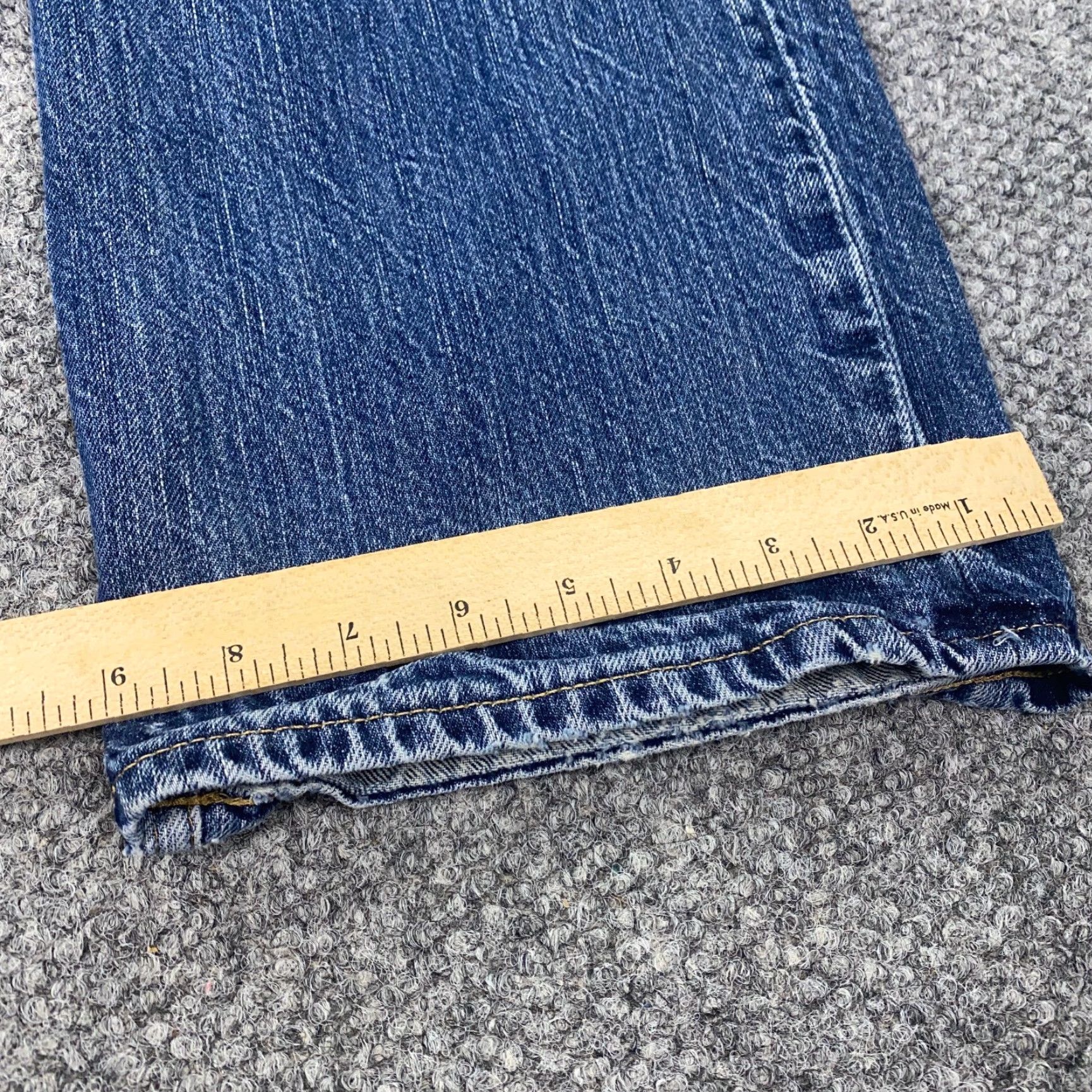 Polo Ralph Lauren VTG Polo Ralph Lauren Hampton Relaxed Straight Jeans Mens 40x30 Faded Stretch Size US L / EU 52-54 / 3 - 6 Thumbnail
