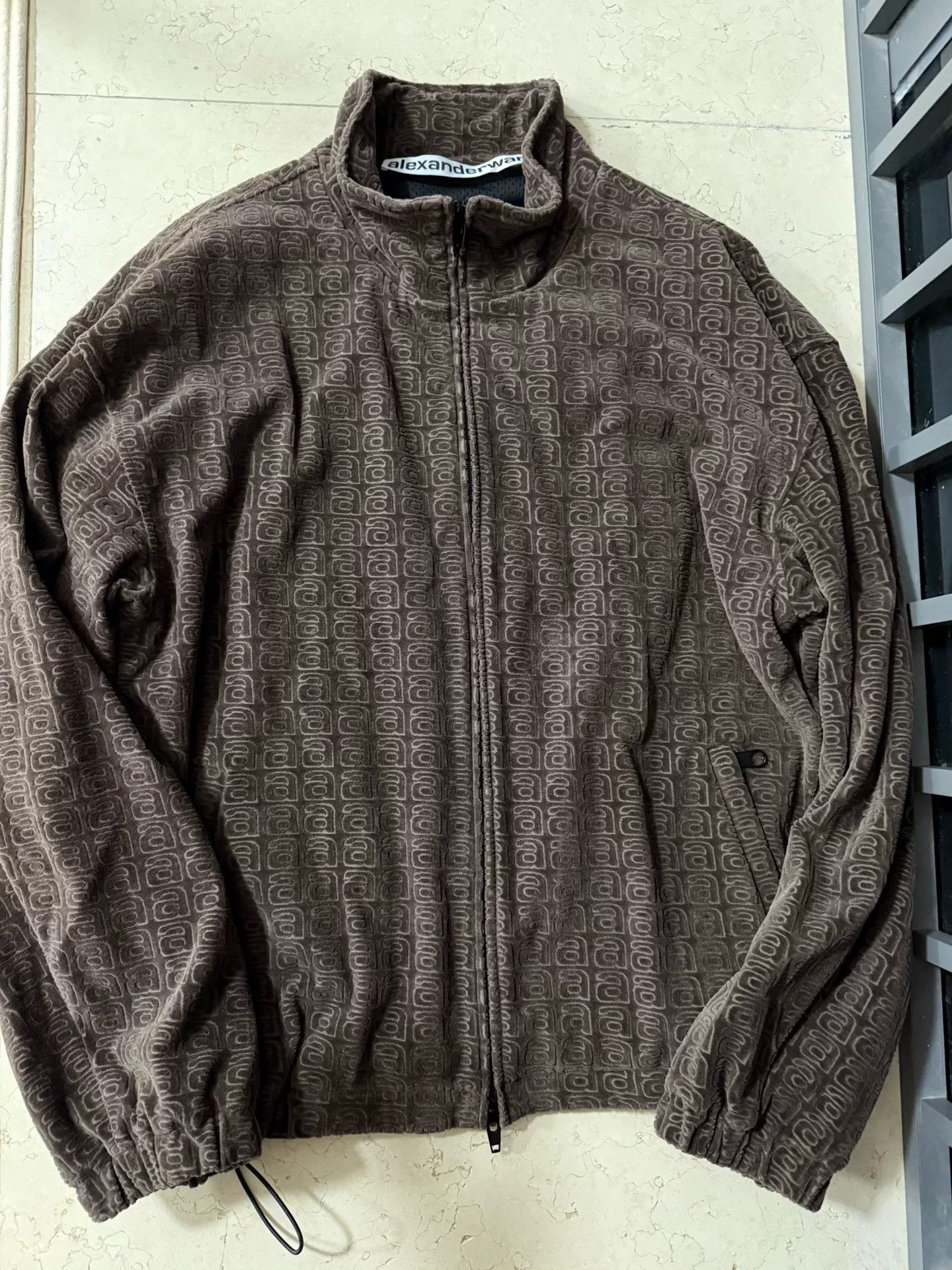 Alexander Wang Alexander Wang Velvet Coat All-Over Print Size US L / EU 52-54 / 3 - 1 Thumbnail