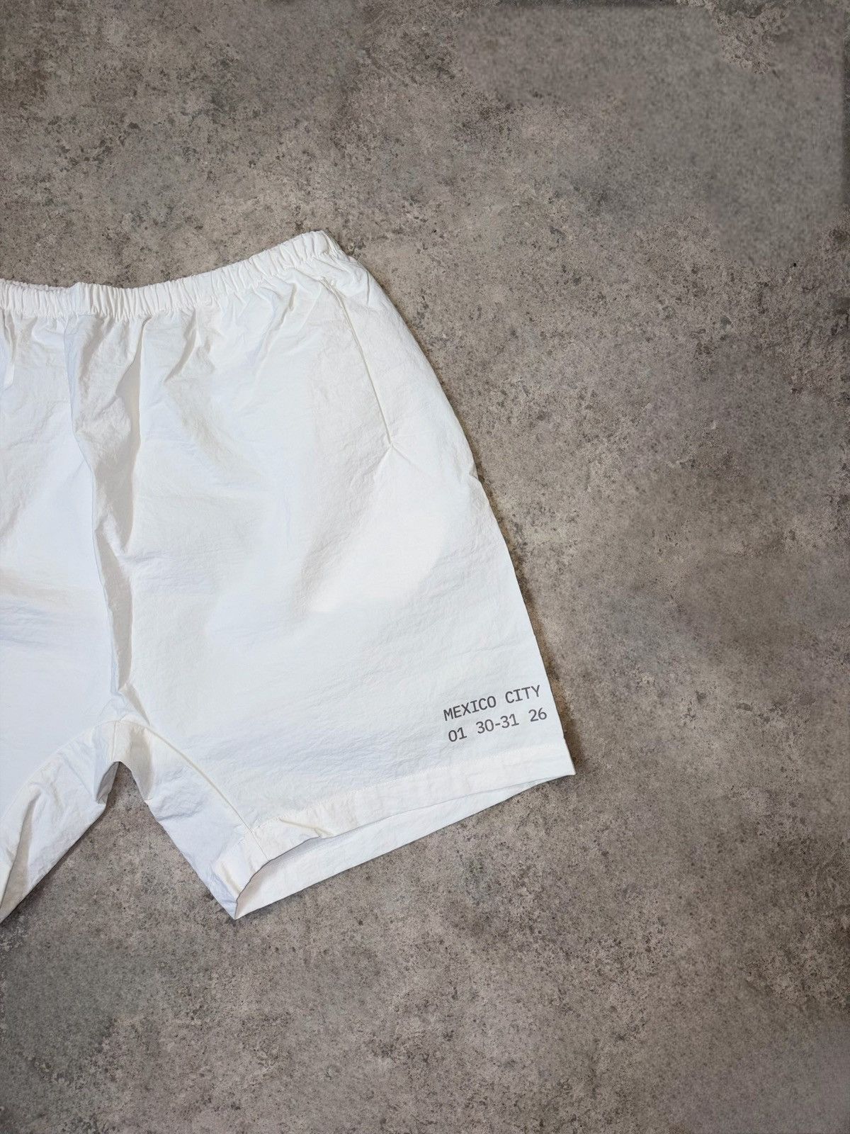 Yeezy YZY SH-01 Mexico Concert White Shorts Size US 32 / EU 48 - 3 Thumbnail