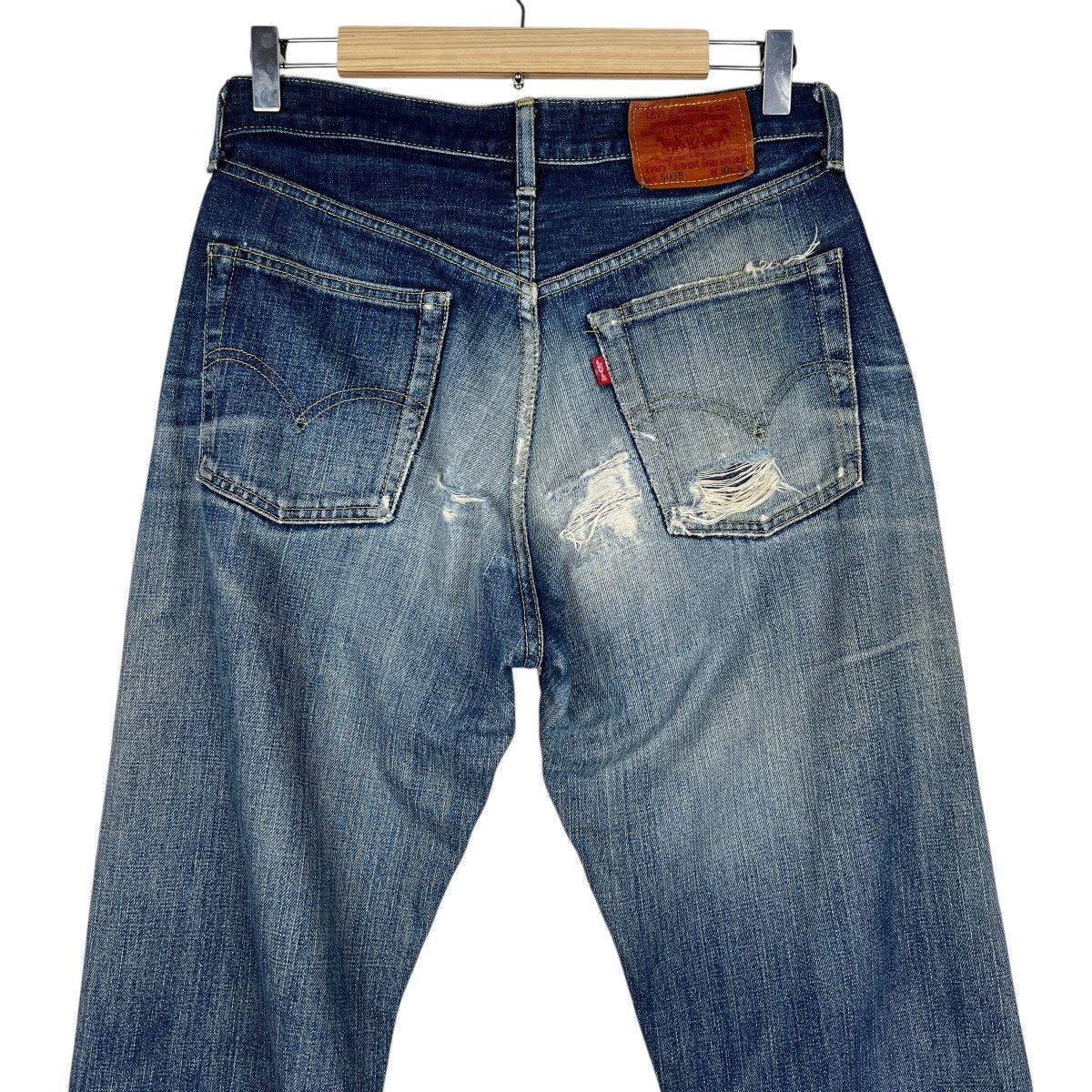 Levi's Vintage Clothing 90s Vintage Lvc Levis Lot 503B Selvedge Big E Denim Jeans Size US 30 / EU 46 - 5 Thumbnail