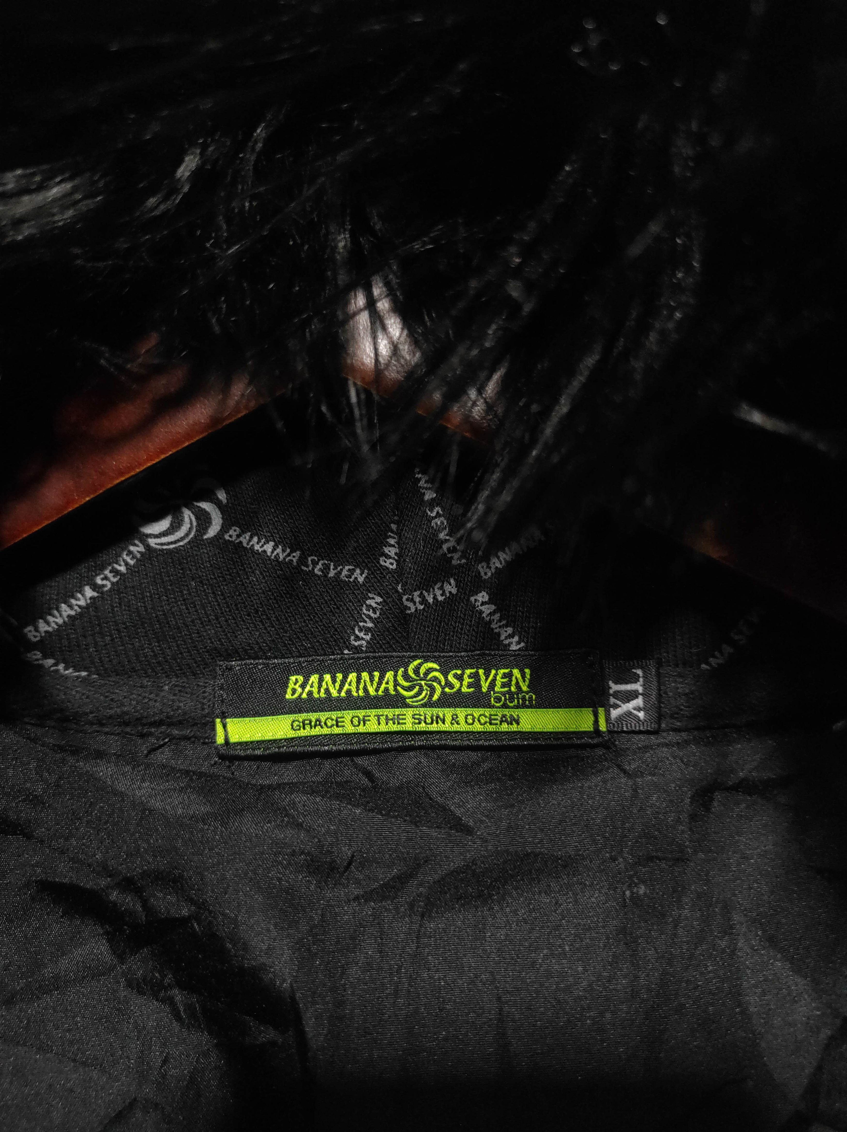 Banana Seven Double Zip Fur Hoodie if six was nine style