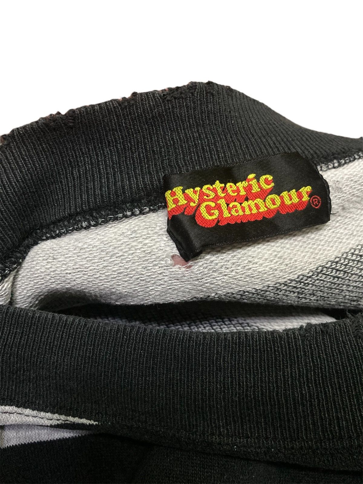 Hysteric Glamour Vintage Hysteric Glamour Wide-Neck Stripes Sweatshirt Size M / US 6-8 / IT 42-44 - 7 Thumbnail