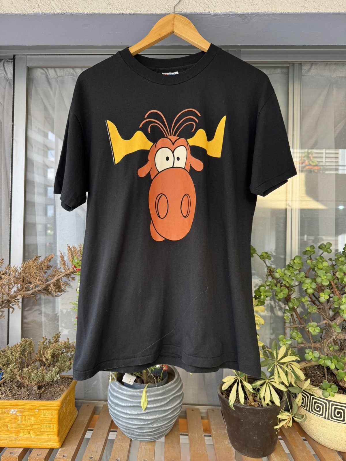 Vintage Vintage 1993 Rocky & Bullwinkle Size US L / EU 52-54 / 3 - 1 Thumbnail
