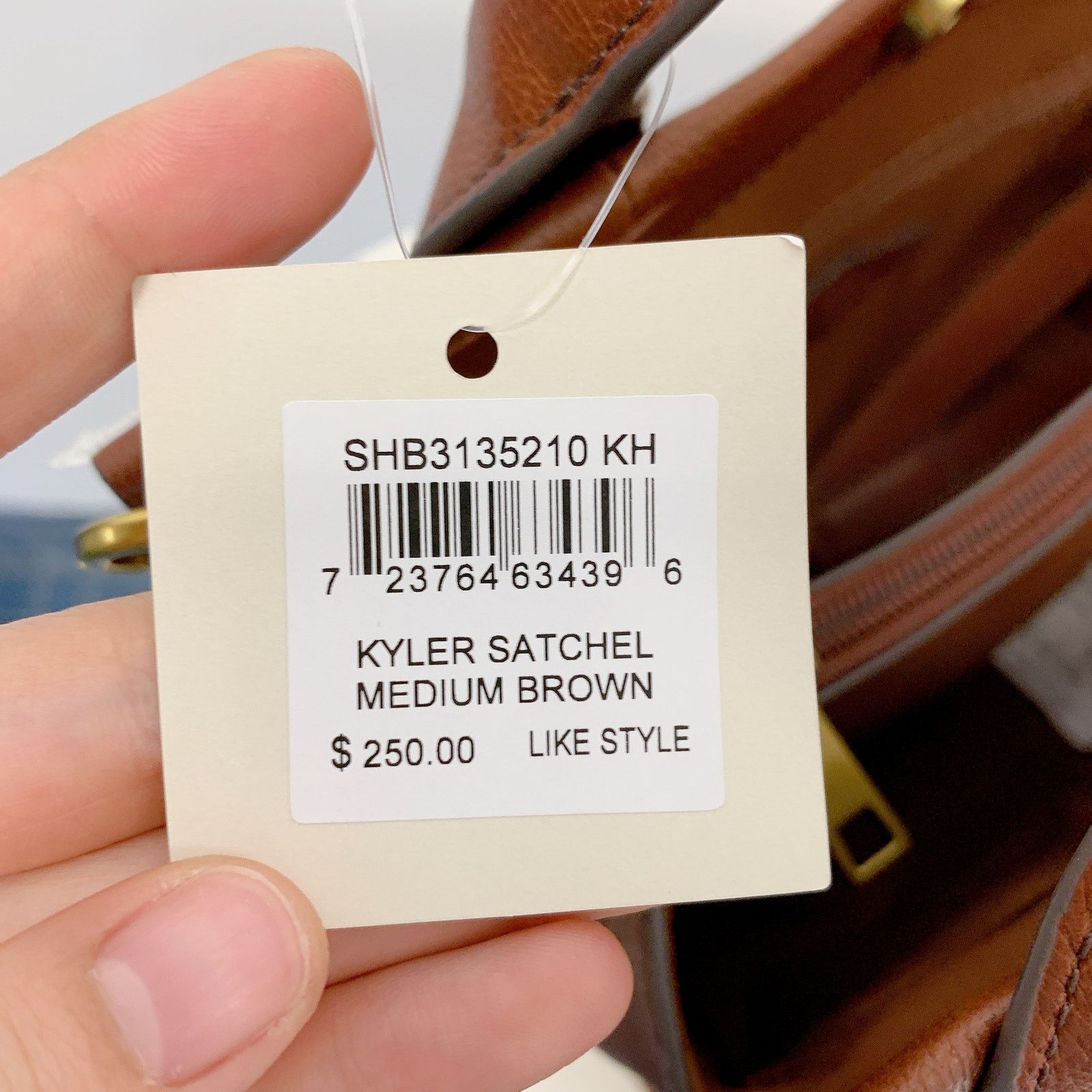 Fossil Fossil SHB3135210 Kyler Satchel IN Brown | Grailed