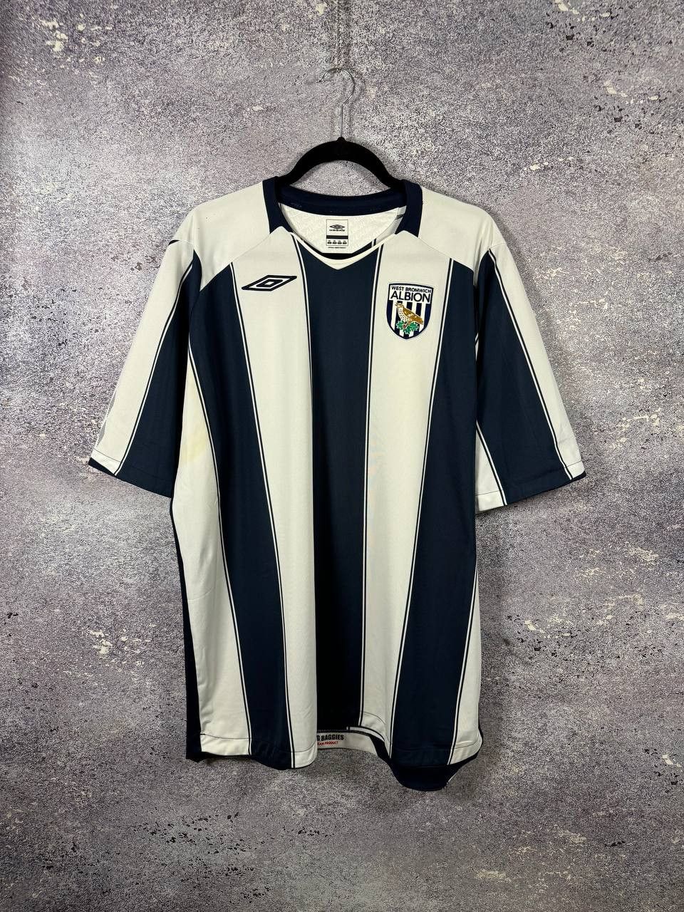 Umbro × Vintage Vintage West Bromwich Albion 2008/09 Umbro Soccer Jersey Size US XXL / EU 58 / 5 - 1 Thumbnail