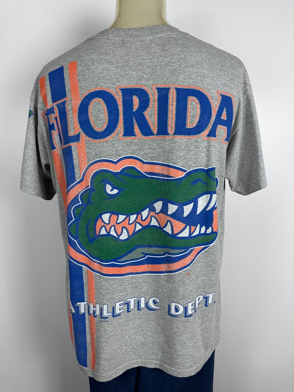 NFL Lee University of Florida Gators Vintage 90s Graphic T-Shirt Size US L / EU 52-54 / 3 - 7 Thumbnail