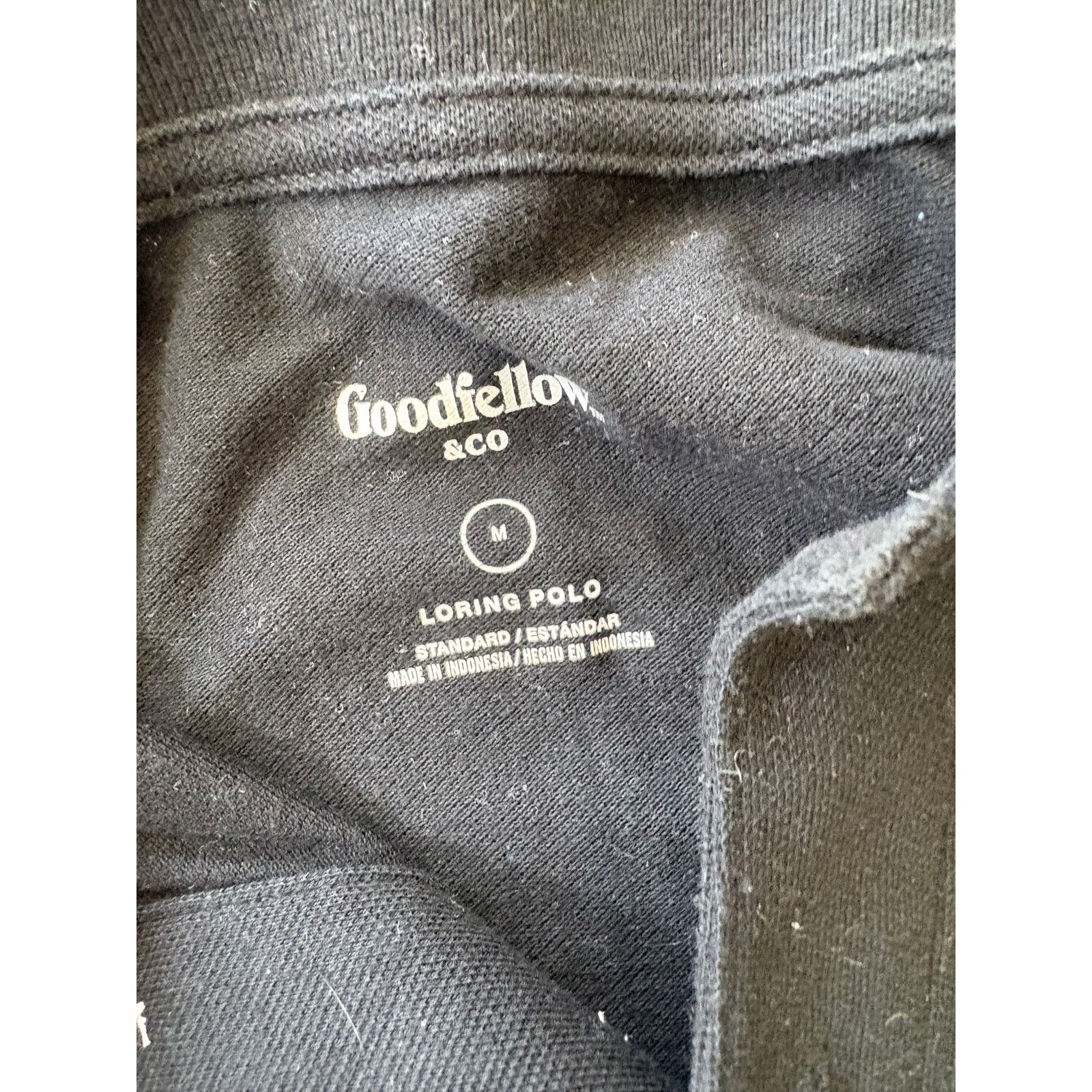 Target Basics Goodfellow Men's Black Polo Size US M / EU 48-50 / 2 - 4 Thumbnail