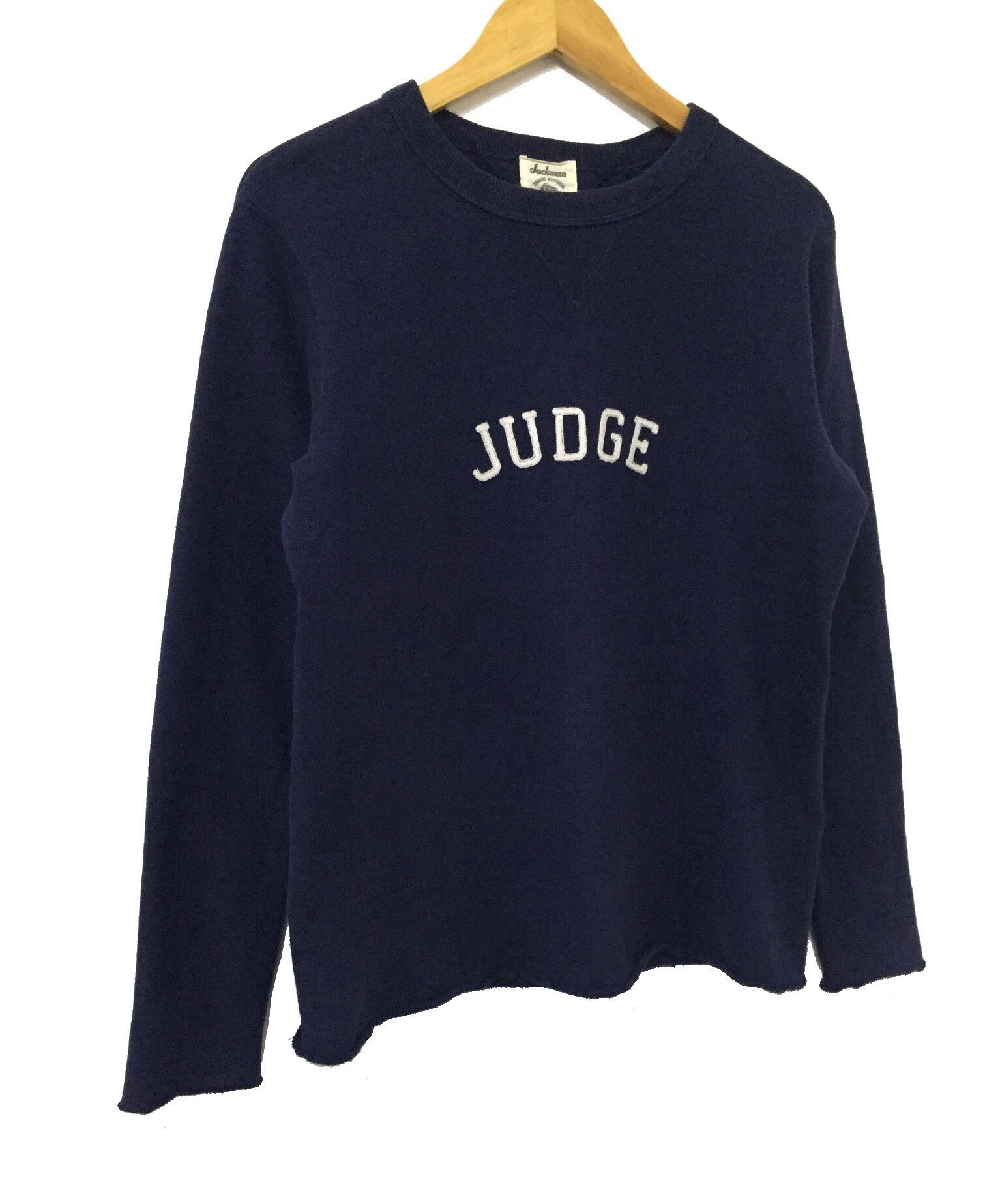 Japanese Brand JACKMAN TANABE MERIYASU JUDGE EMROIDERY JAPAN SWEATSHIRT Size US M / EU 48-50 / 2 - 4 Thumbnail