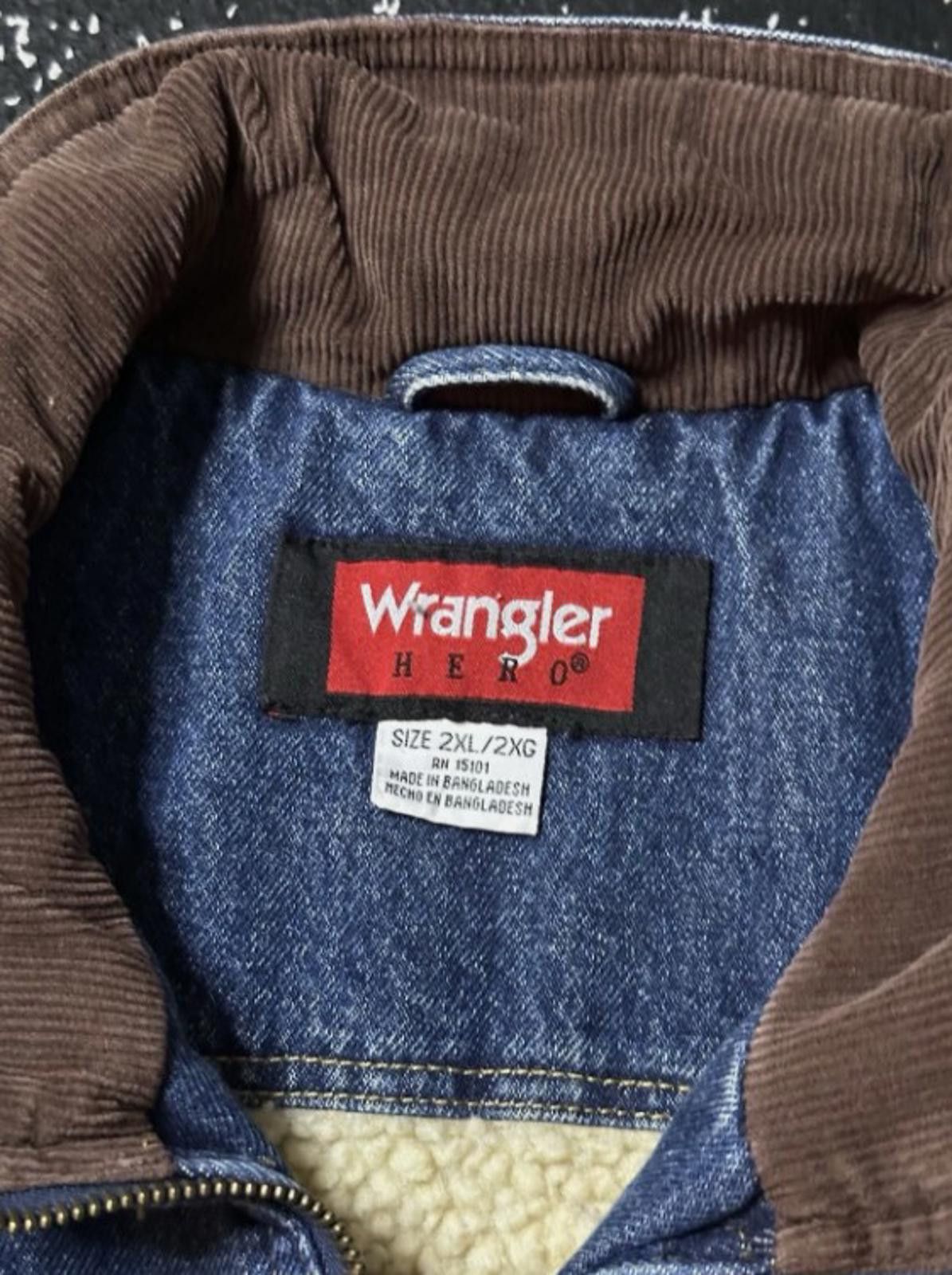 Wrangler Vintage Wrangler Denim Vest Men's 2XL Size US XXL / EU 58 / 5 - 2 Thumbnail