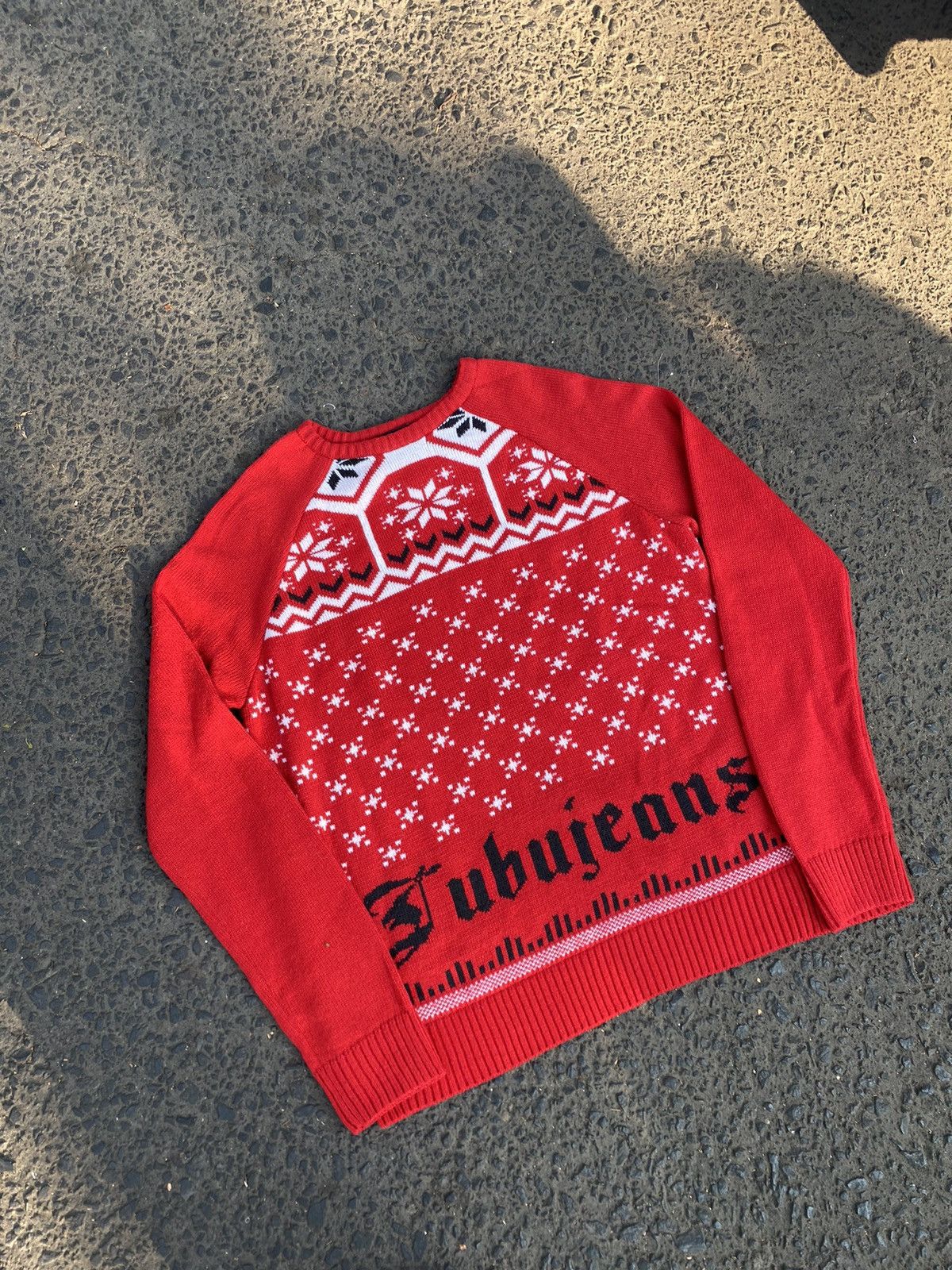 Fubu ❤️‍🔥Rare❤️‍🔥Fubu Spell Out Knitwear Size US L / EU 52-54 / 3 - 2 Thumbnail