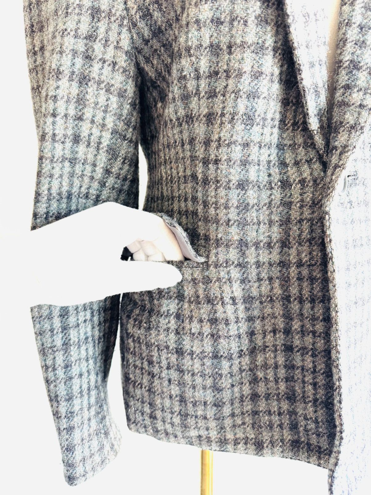 Yohji Yamamoto Y’s Yamamoto by Yohji Yamamoto plaid blazer sz M Size M / US 6-8 / IT 42-44 - 7 Thumbnail