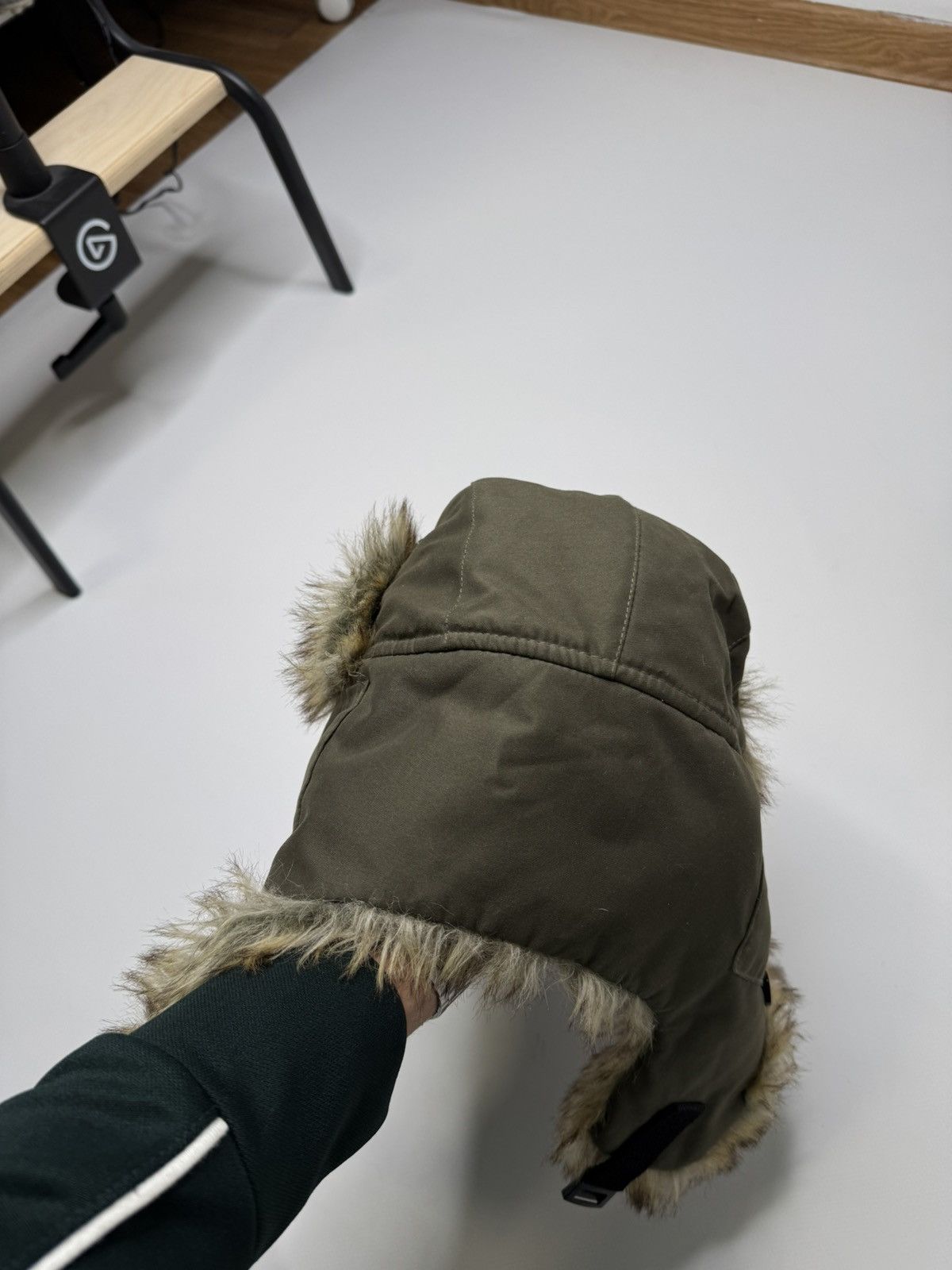 Vintage Vintage avant garde fur ushanka trapper hat l.g.b. sk8 skate Size ONE SIZE - 3 Thumbnail