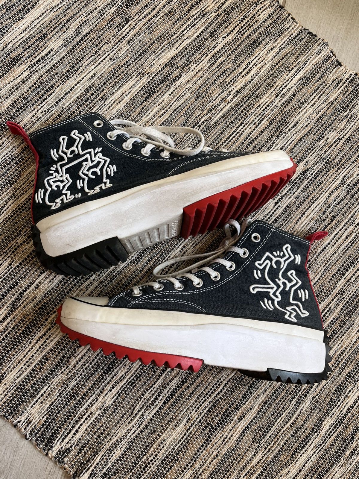 Converse × Keith Haring Converse Keith Haring Run Star Hike High Top Sneakers chuck Size US 10 / EU 43 - 5 Thumbnail