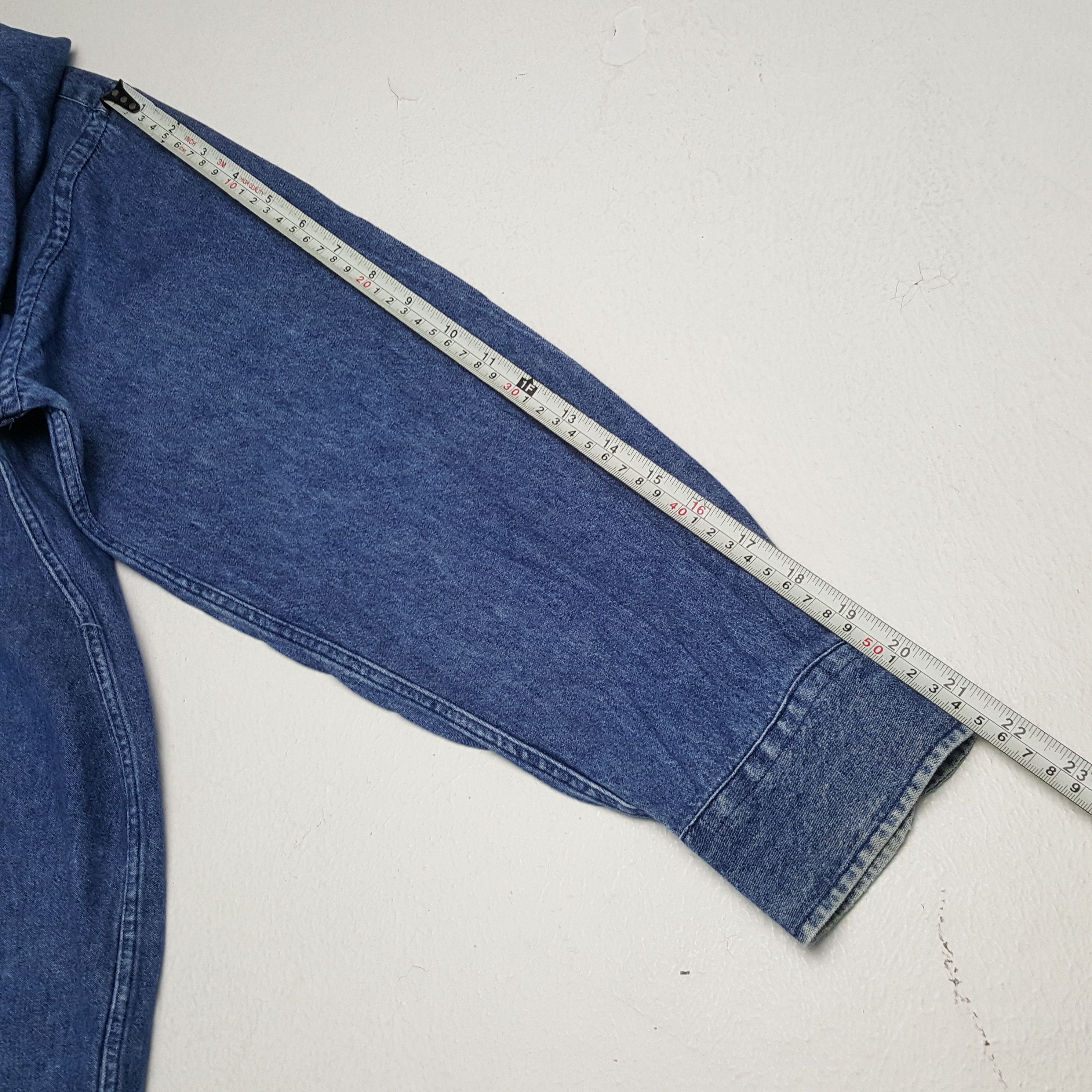Burberry × Vintage Vintage BURBERRY LONDON Fashion Style Denim Shirts Size US M / EU 48-50 / 2 - 5 Thumbnail