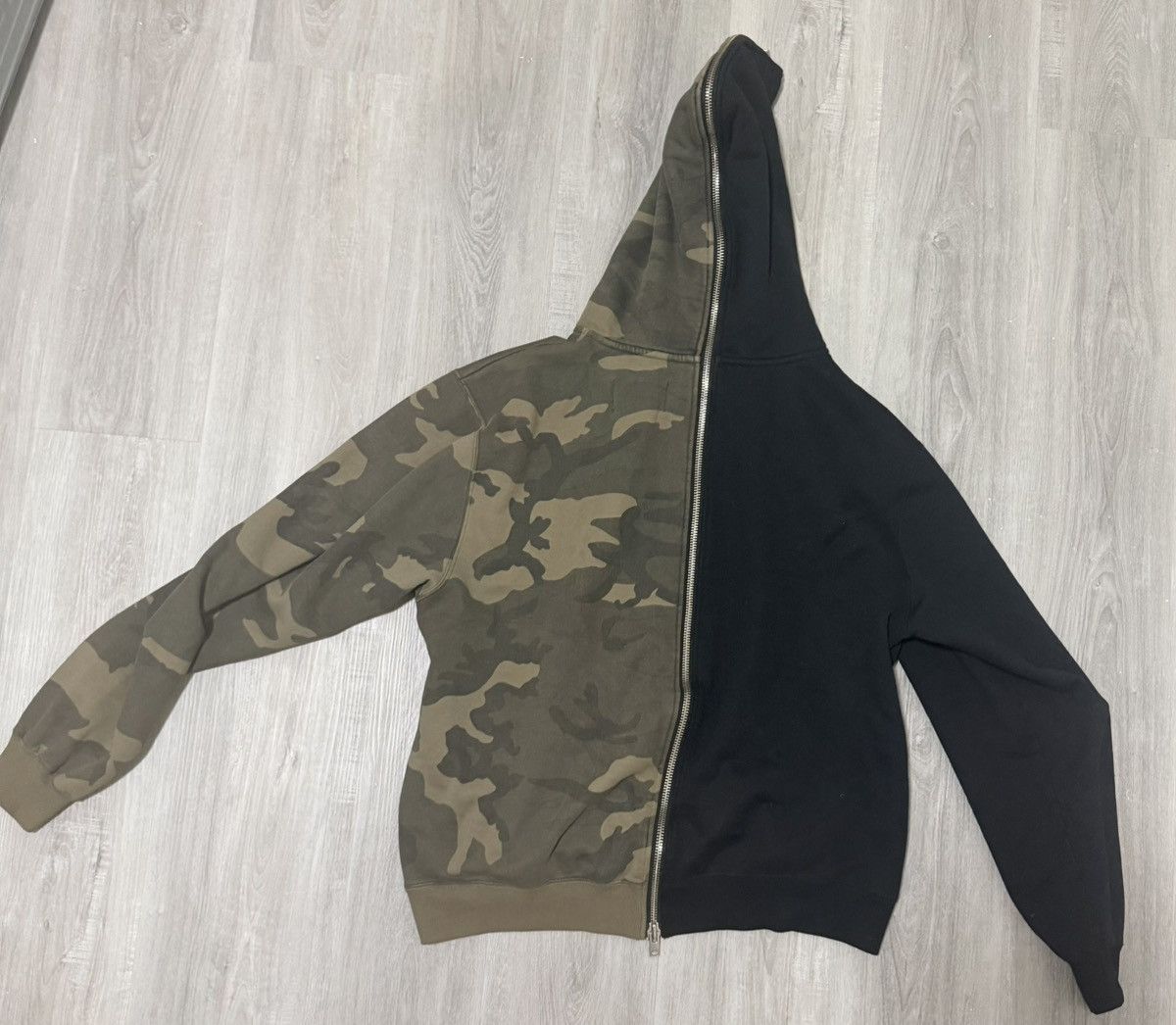 Stampd STAMPD Black and Camo Hoodie Size US XL / EU 56 / 4 - 2 Thumbnail
