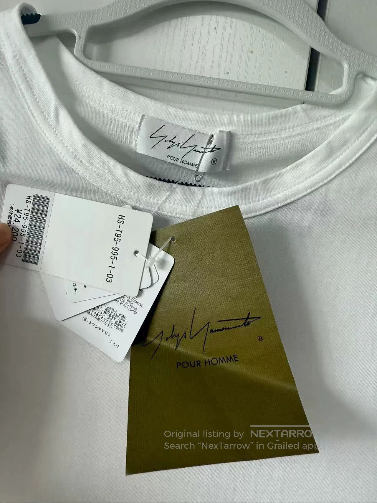 Yohji Yamamoto Yohji Yamamoto Short Sleeve T. Size US M / EU 48-50 / 2 - 3 Thumbnail