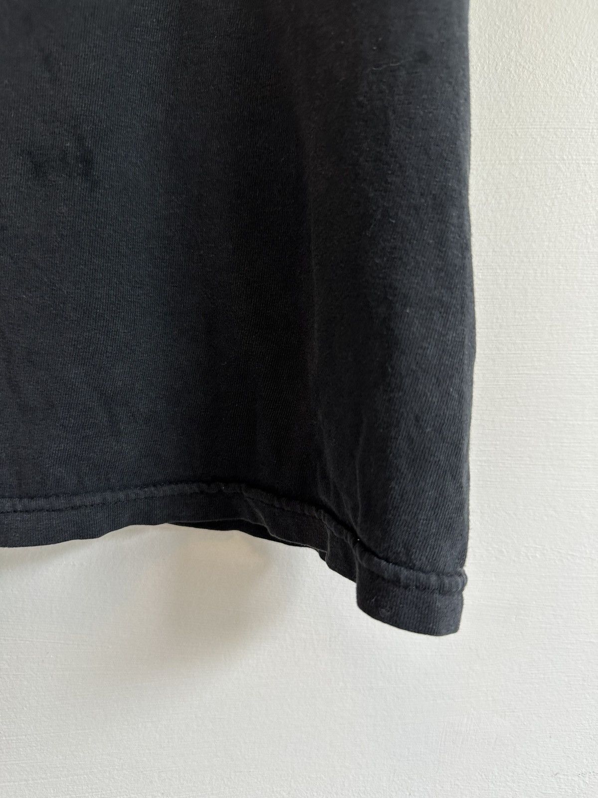 Alstyle Vintage Reaper Graphic Tee – Bleached Faded Black Astyle Tag Size L / US 10 / IT 46 - 4 Thumbnail