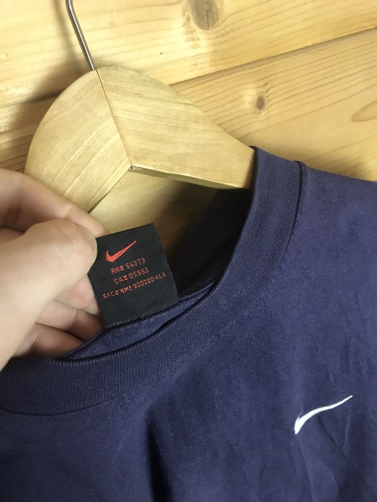 Vintage Vintage 90s Nike faded t-shirt Size US S / EU 44-46 / 1 - 6 Thumbnail