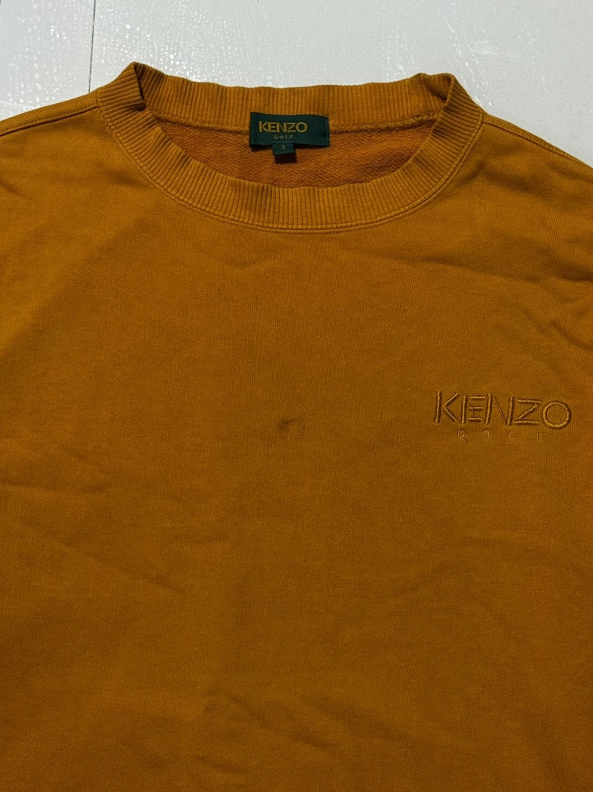 Kenzo Vintage Kenzo Golf Sweatshirt: Embroidered Size US L / EU 52-54 / 3 - 3 Thumbnail
