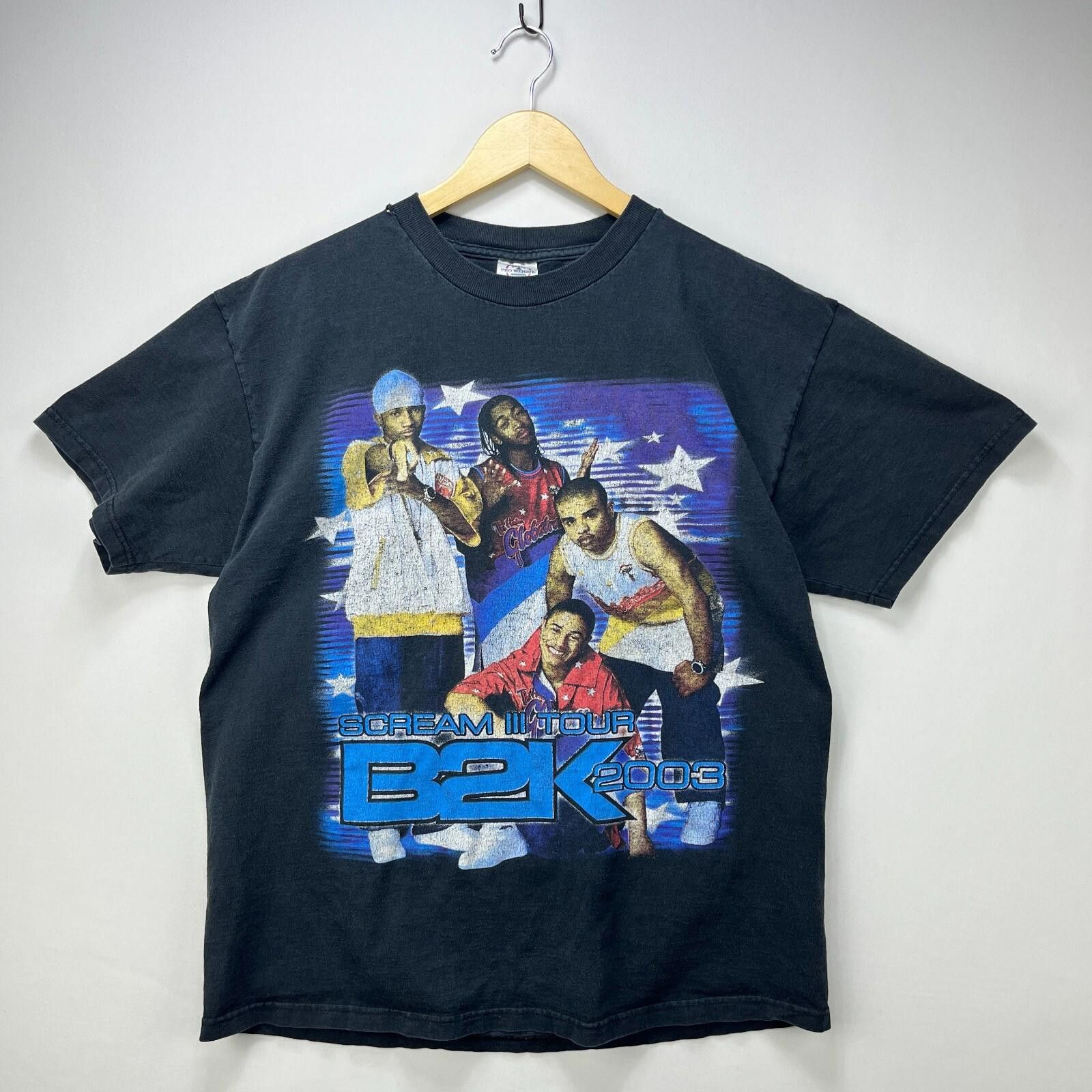Vintage 2003 B2K Scream III Tour Mario Nick Cannon T-Shirt