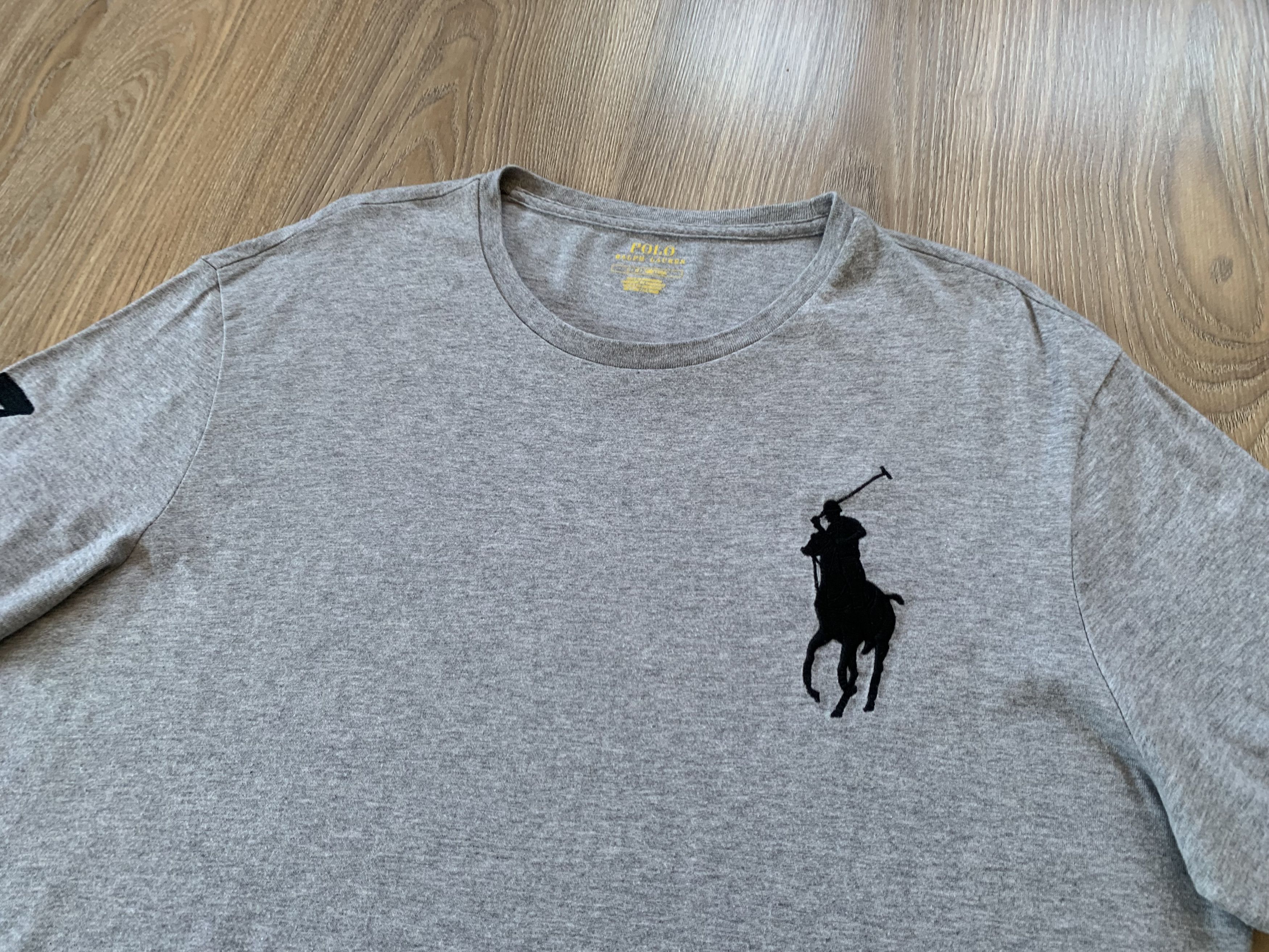 Polo Ralph Lauren Polo Ralph Lauren Mens Crew Neck Big Pony T-Shirt Size US L / EU 52-54 / 3 - 4 Thumbnail