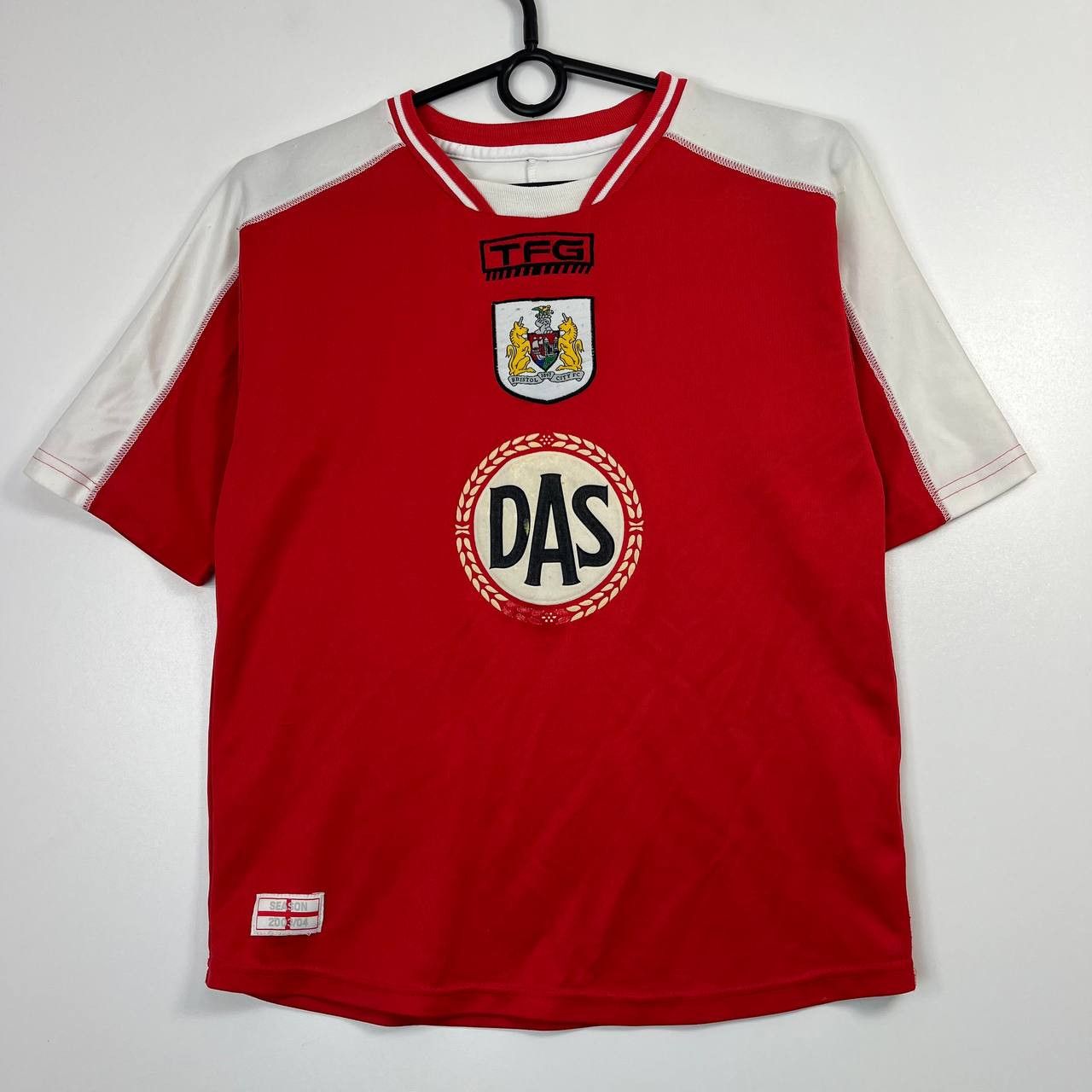 Other Bristol City 2003 2004 Home Football Shirt Sports Das Sz L Size US S / EU 44-46 / 1 - 1 Thumbnail