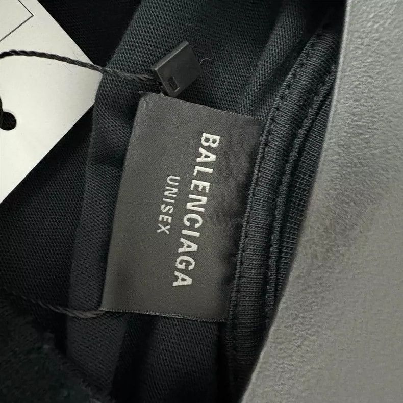 Balenciaga Balenciaga Fading effect Logo printed round neck short sle Size US M / EU 48-50 / 2 - 3 Thumbnail