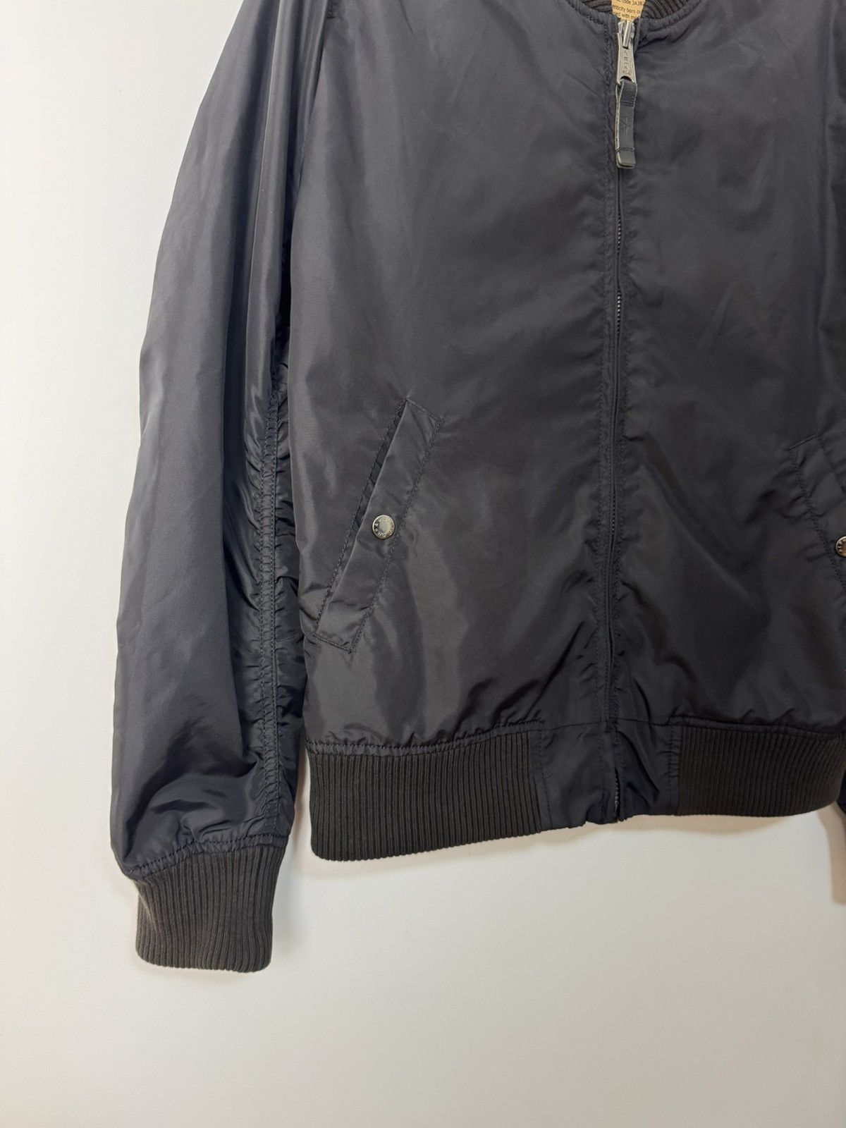 Alpha Industries Alpha Industries black bomber jacket avant Garde Japanese Size US M / EU 48-50 / 2 - 4 Thumbnail