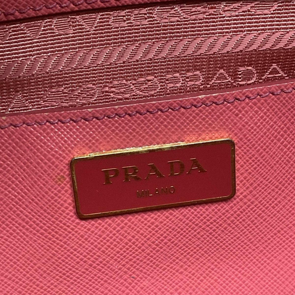 Prada PRADA Triangle Logo Tote Bag Size ONE SIZE - 12 Thumbnail
