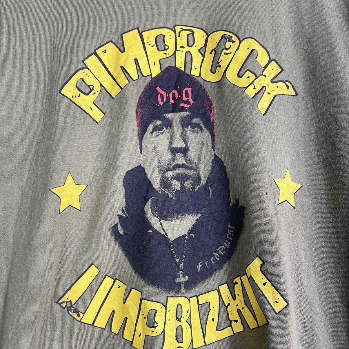 Vintage Vtg Limp Bizkit Fred Durst Pimprock Boot Tshirt Size US M / EU 48-50 / 2 - 4 Thumbnail