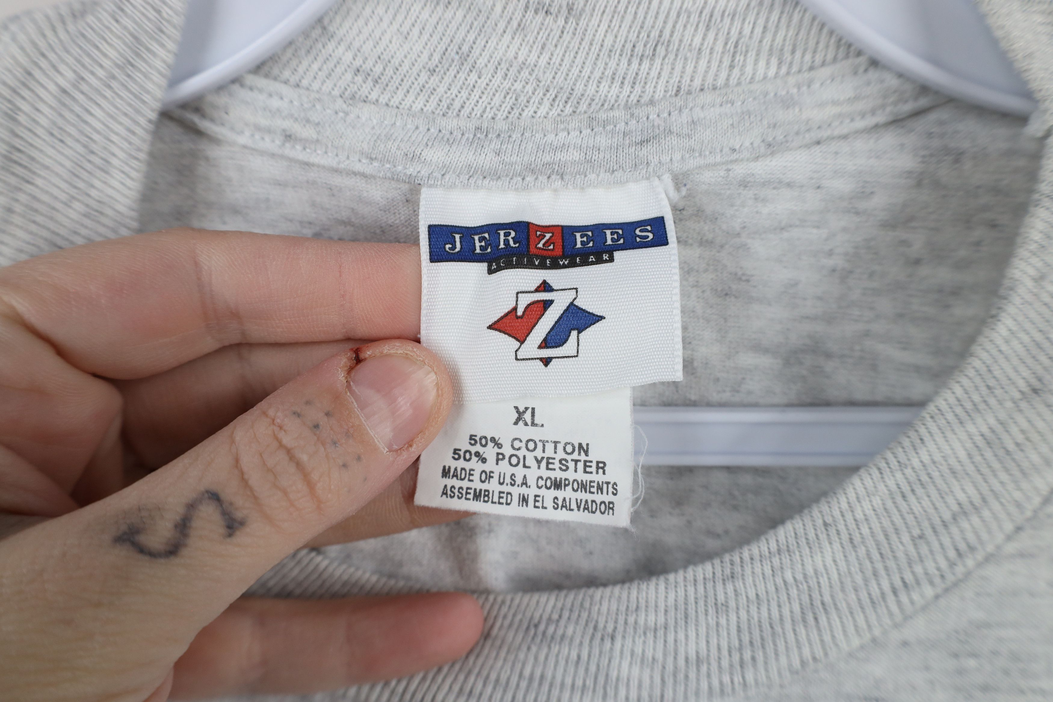 Vintage Vintage 90s All Ohio Airplane Short Sleeve T-Shirt Gray Size US XL / EU 56 / 4 - 5 Thumbnail