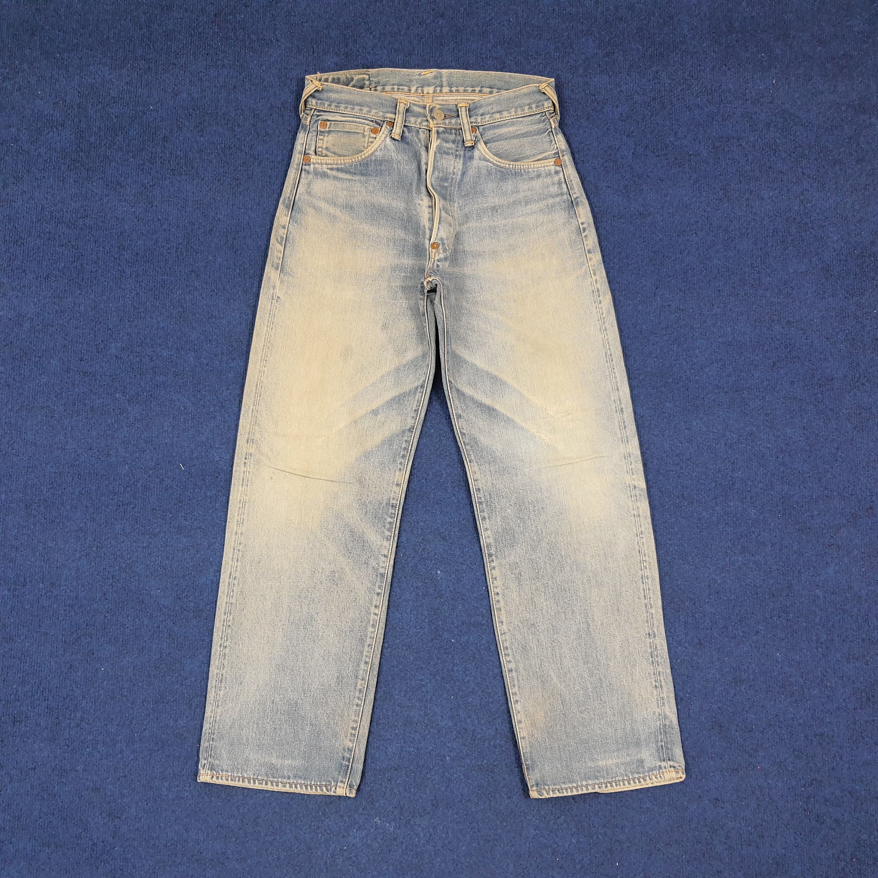 Evisu × Japanese Brand × Vintage Vintage Evisu Salvadge Japan Brand Custom Daicock Jeans Size US 27 - 4 Thumbnail