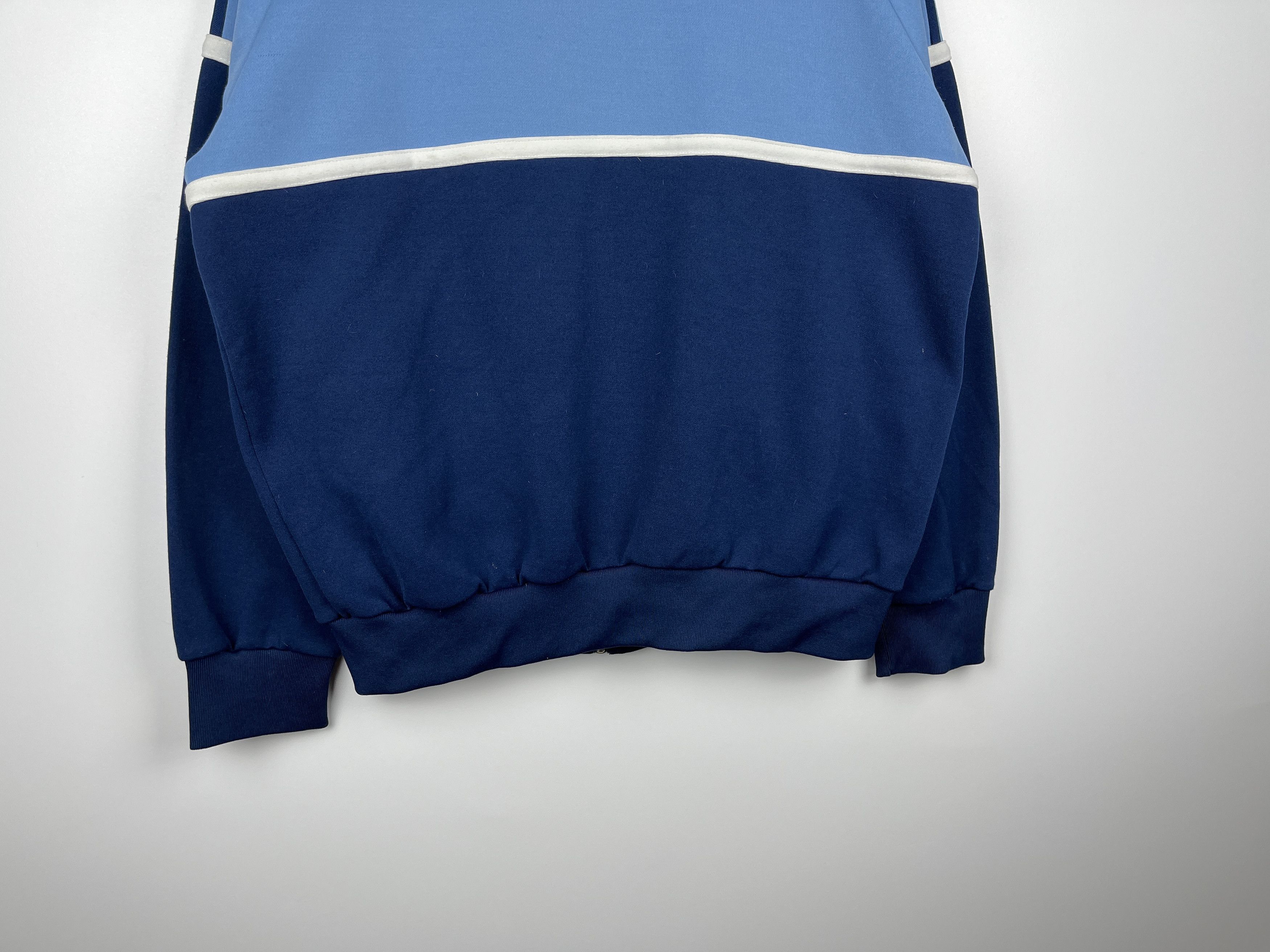 Adidas × Vintage 80's Adidas Vintage Track Jacket Tracksuit Top Made in Korea Size US L / EU 52-54 / 3 - 22 Thumbnail